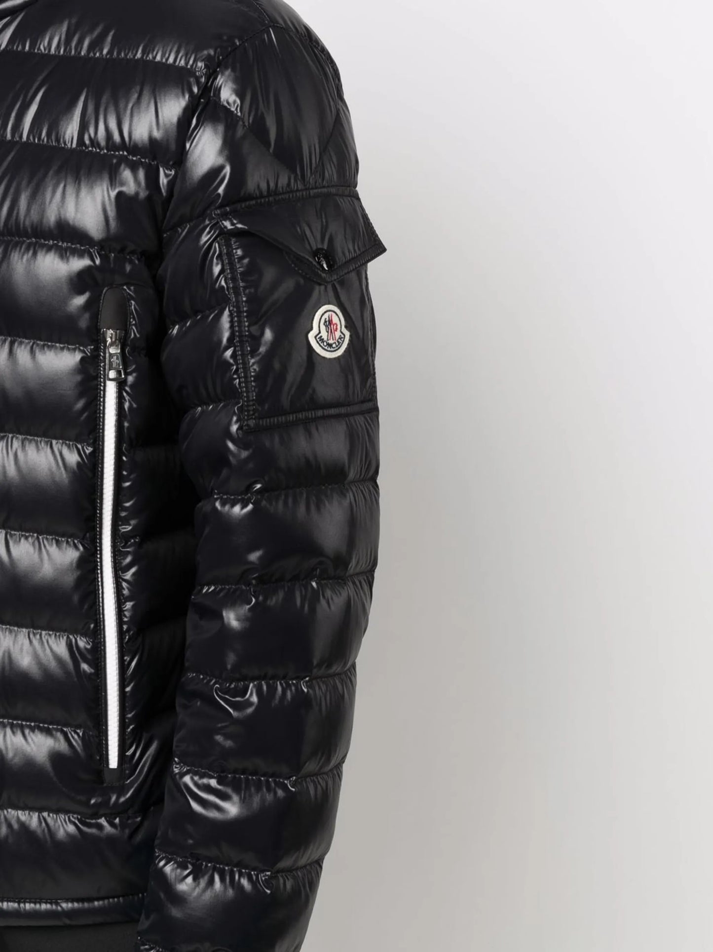 hooded puffer jacket