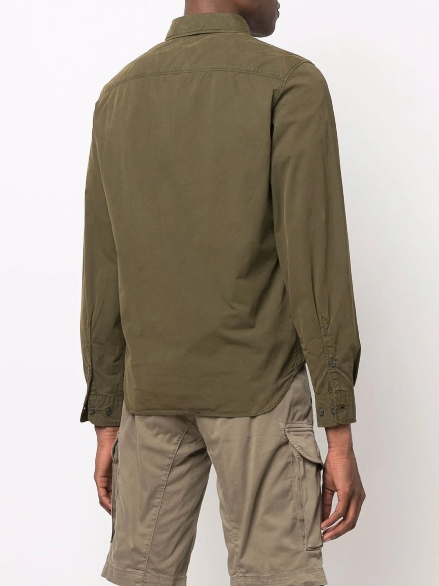 zip-up shirt jacket