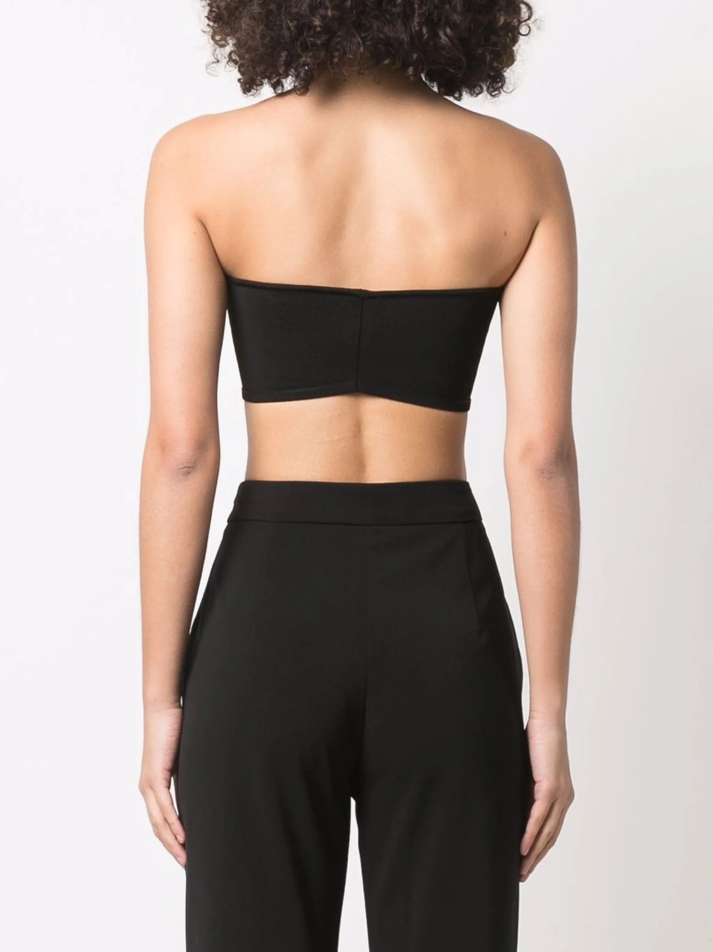 strapless bandeau top