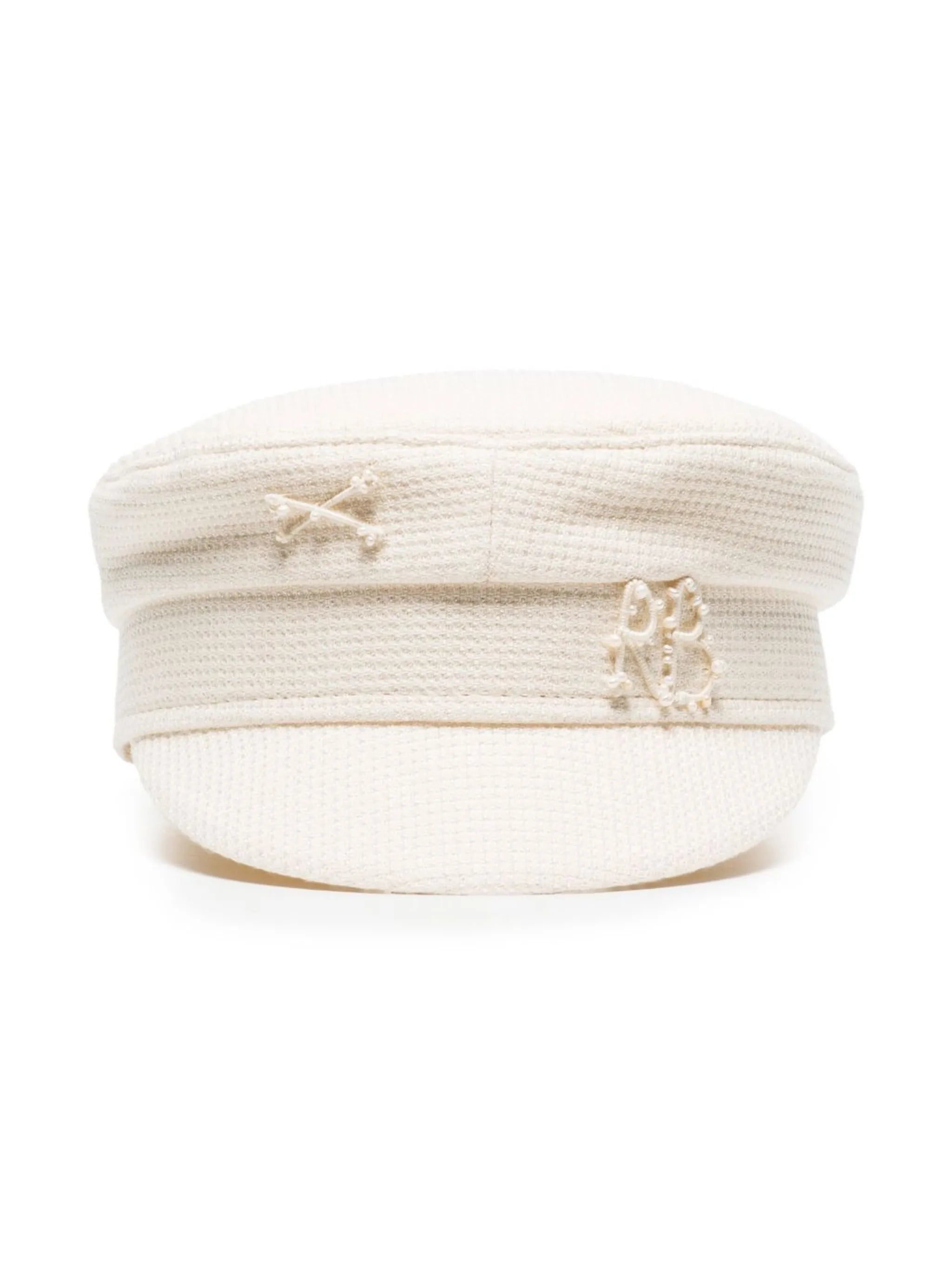 embellished baker boy cap