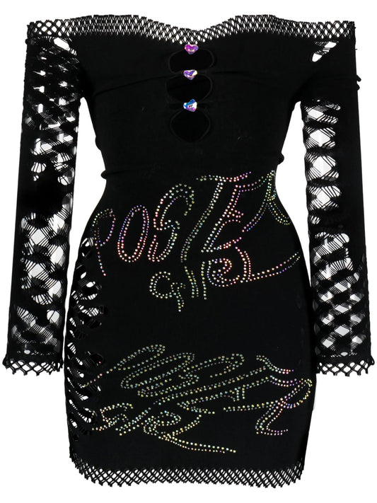 Coco net minidress
