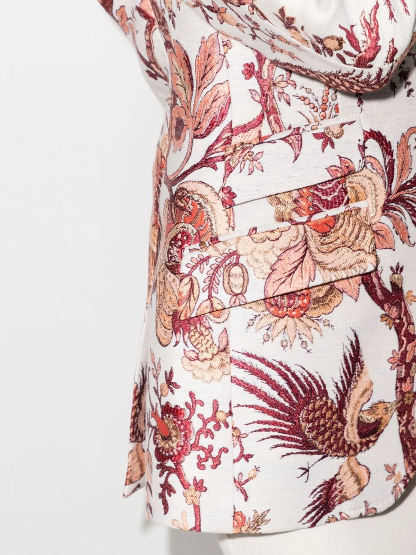 Tree of Life jacquard blazer