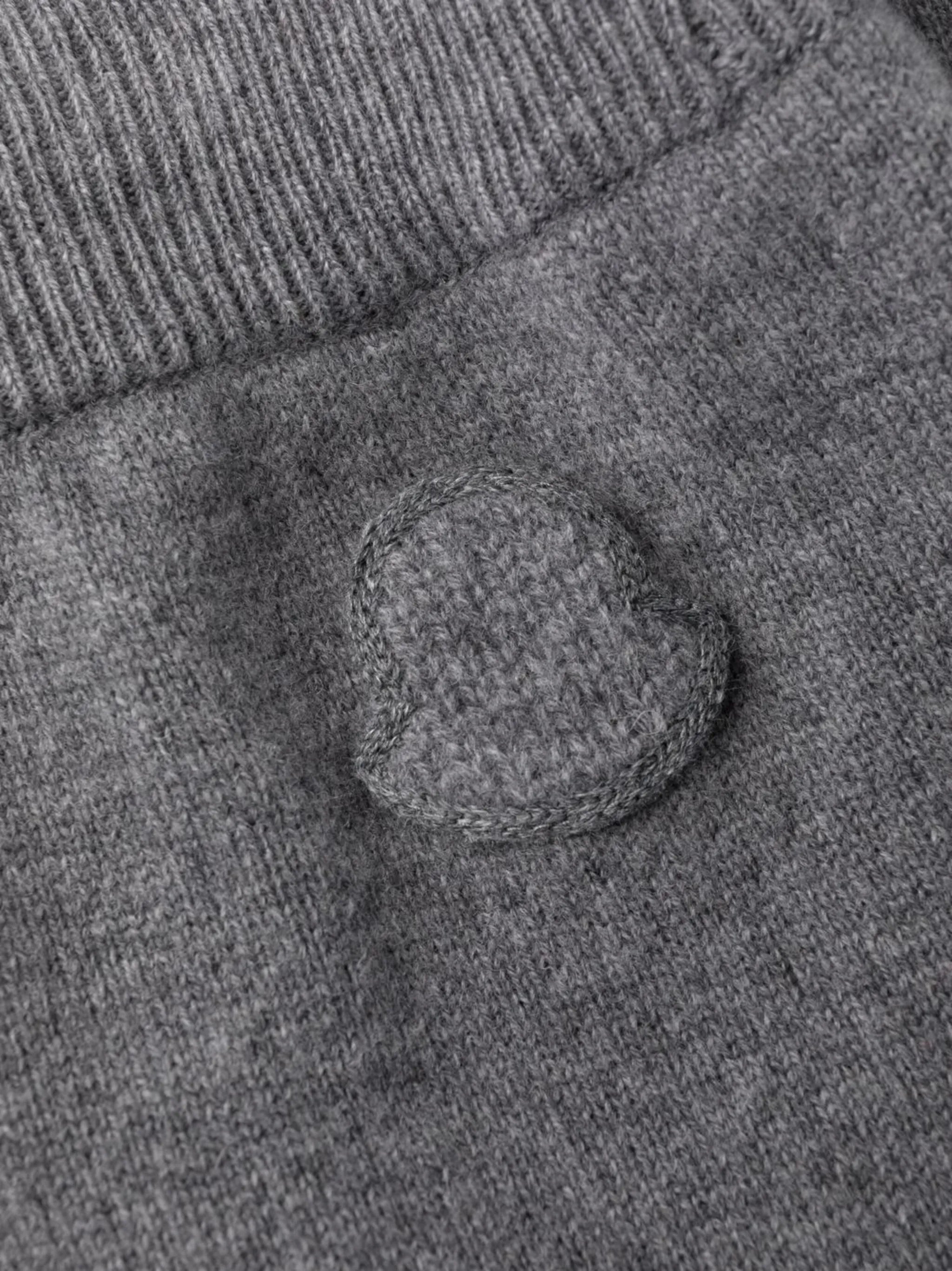 logo patch track pants