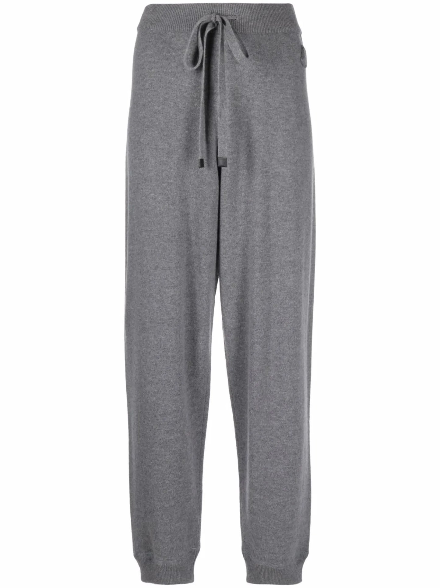 logo patch track pants