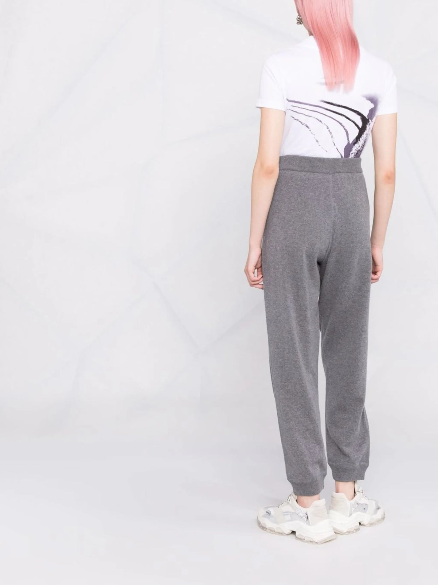 logo patch track pants