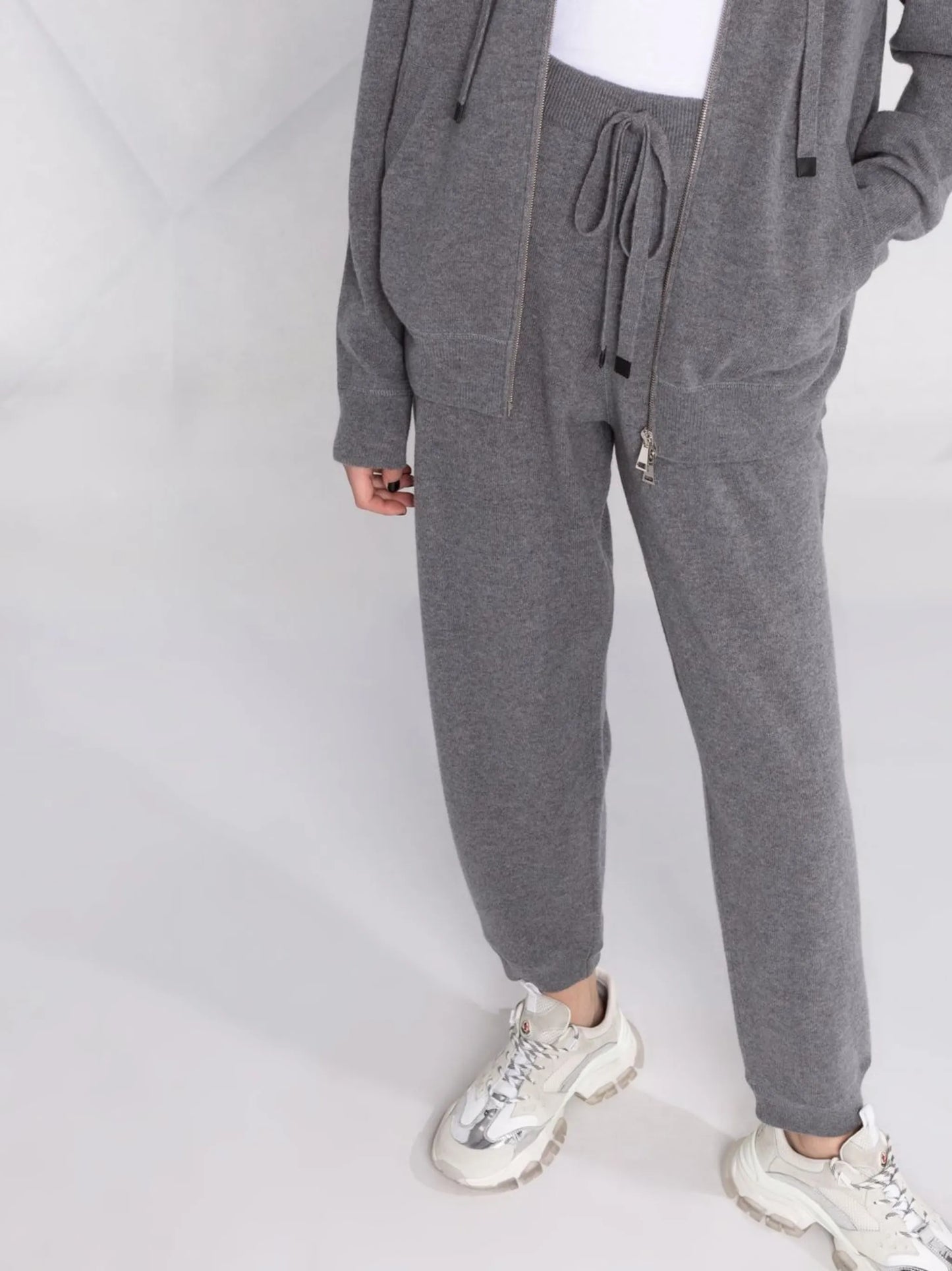 logo patch track pants