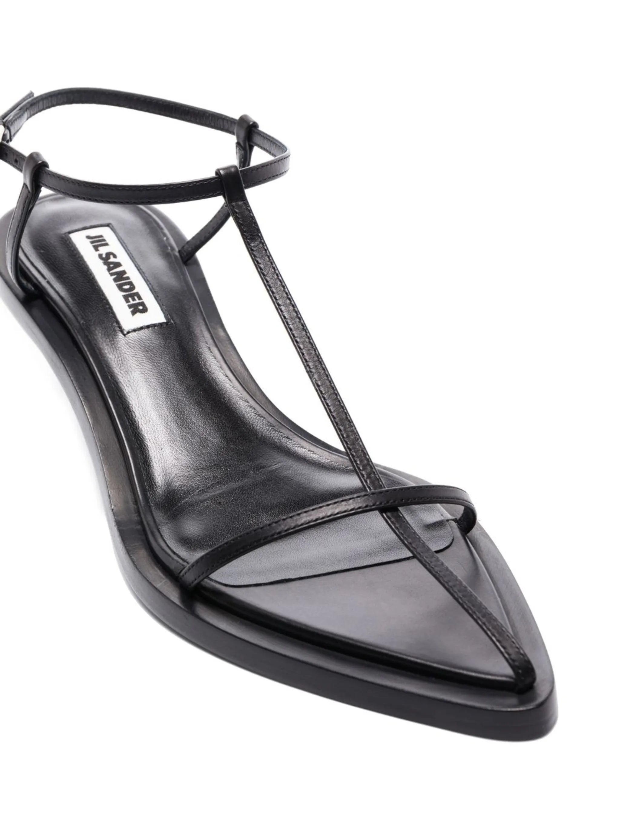 strappy leather sandals