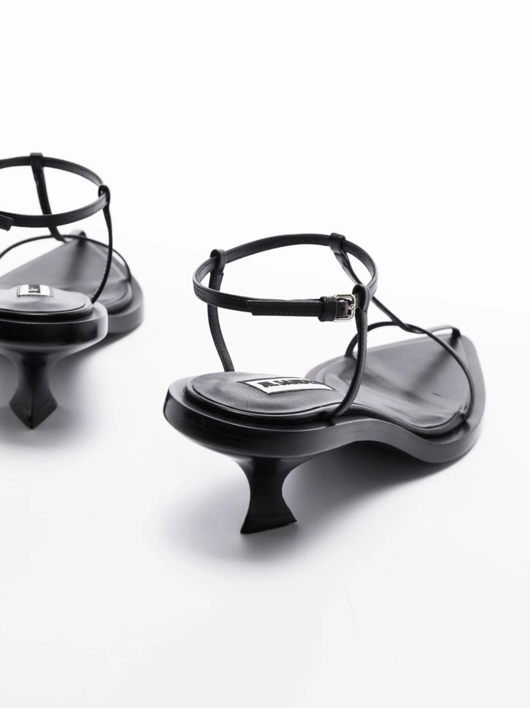 strappy leather sandals