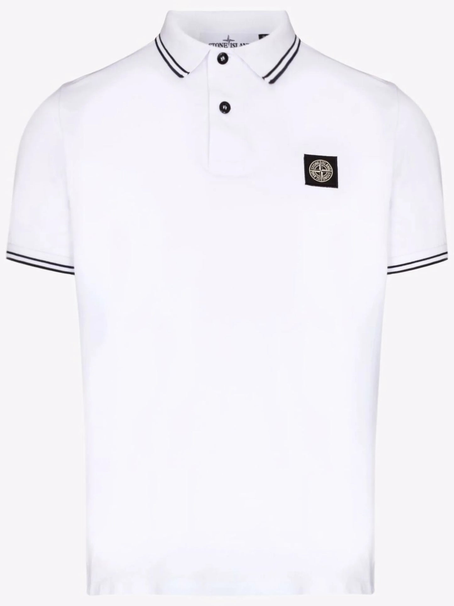 Compass patch polo shirt