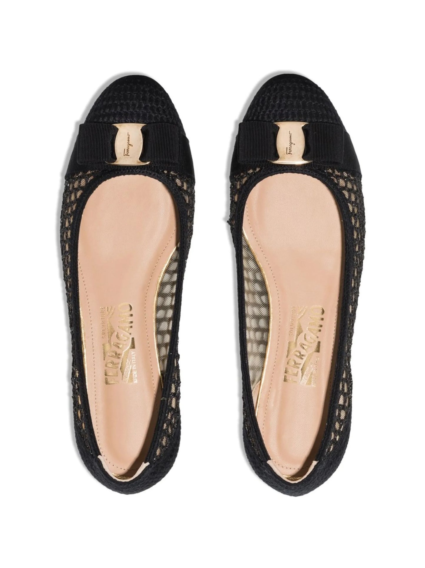 Varina bow-embellished balleria shoes