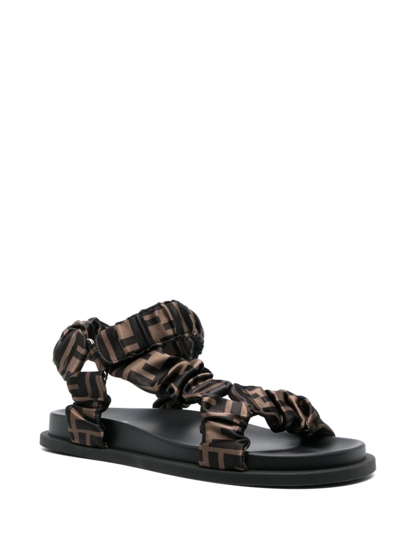 FF print flat sandals