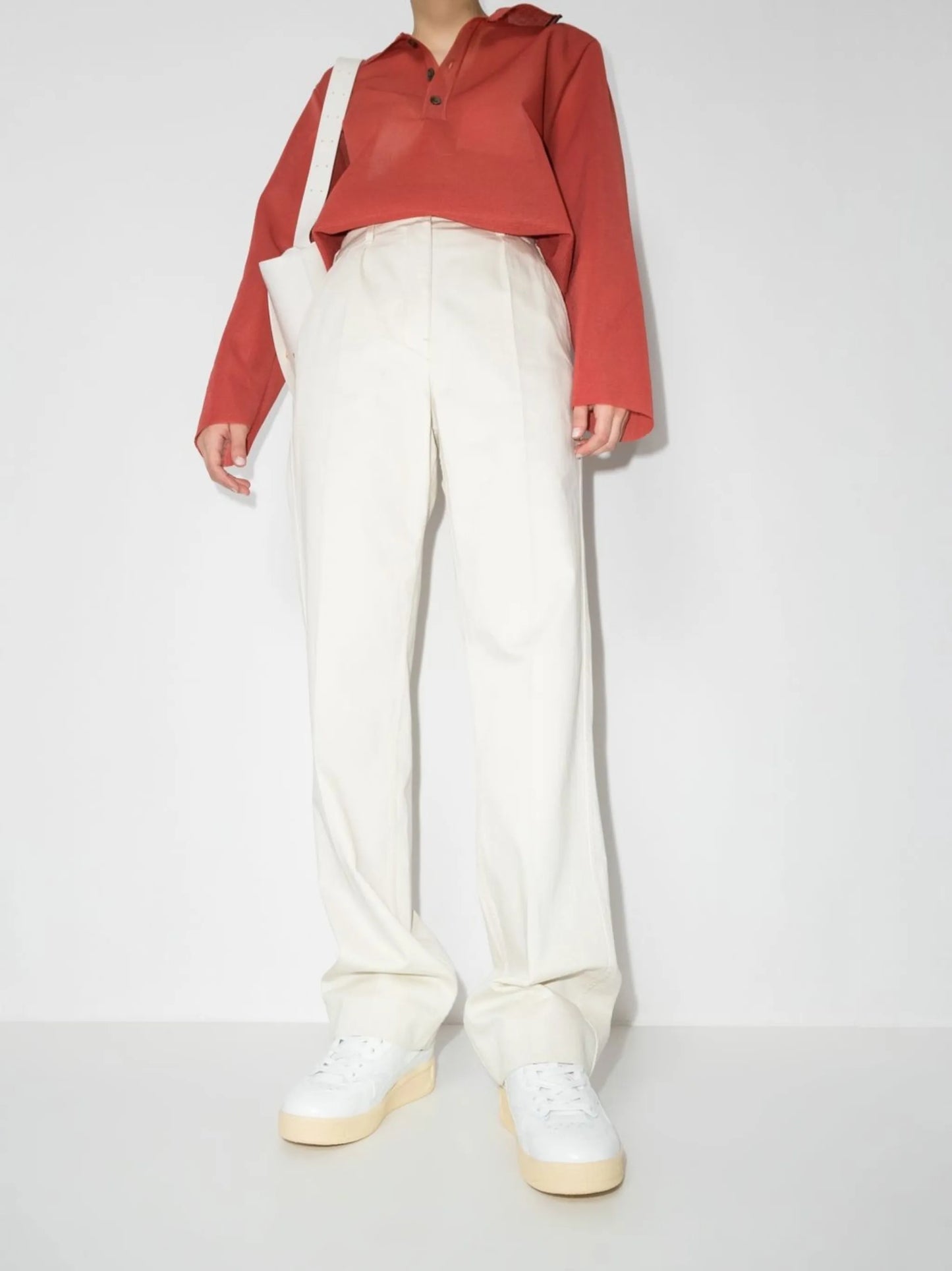 low-top panelled vulcanised-sole sneakers