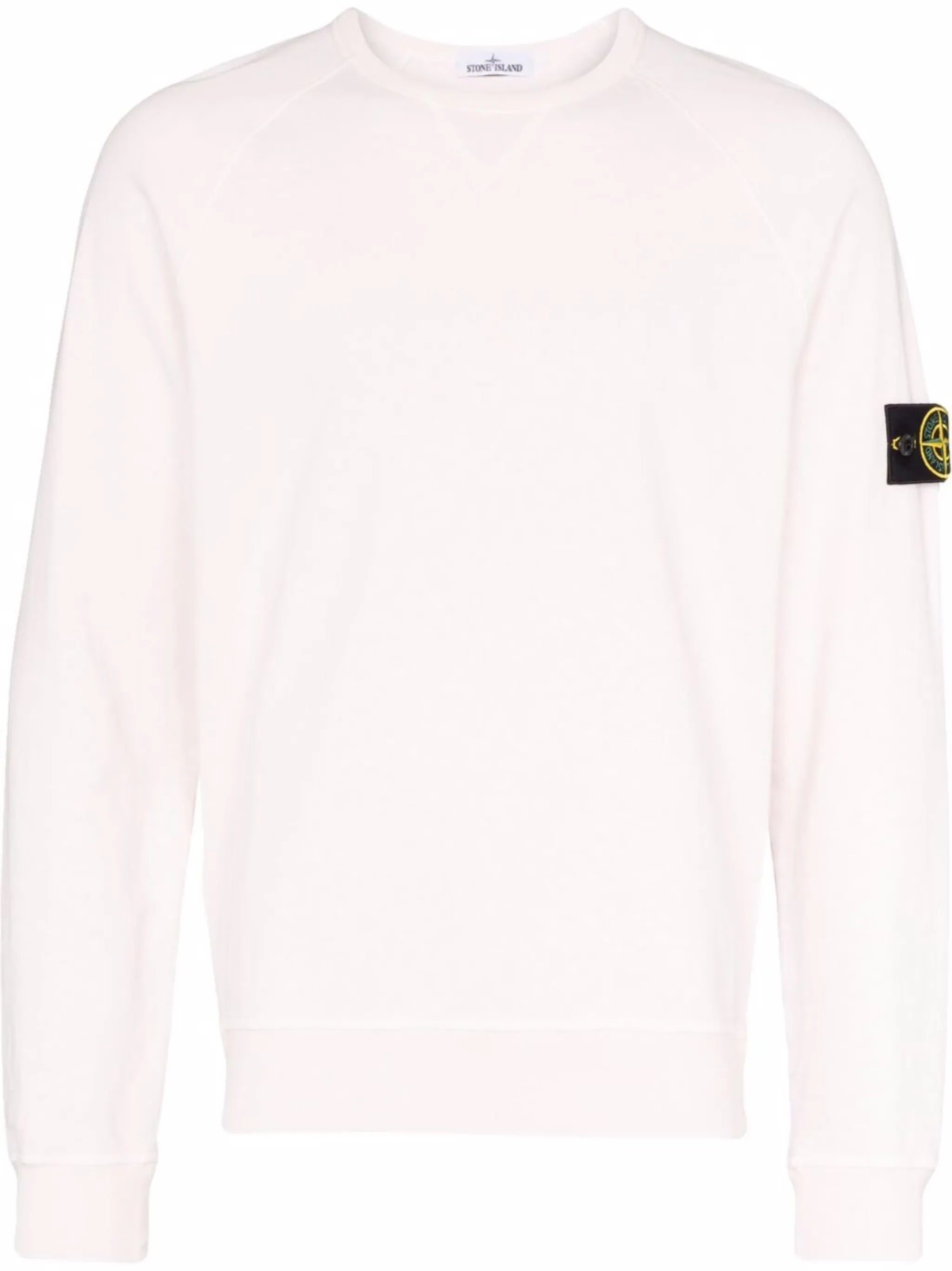 Compass-patch raglan-sleeve sweatshirt