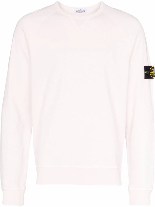 Compass-patch raglan-sleeve sweatshirt