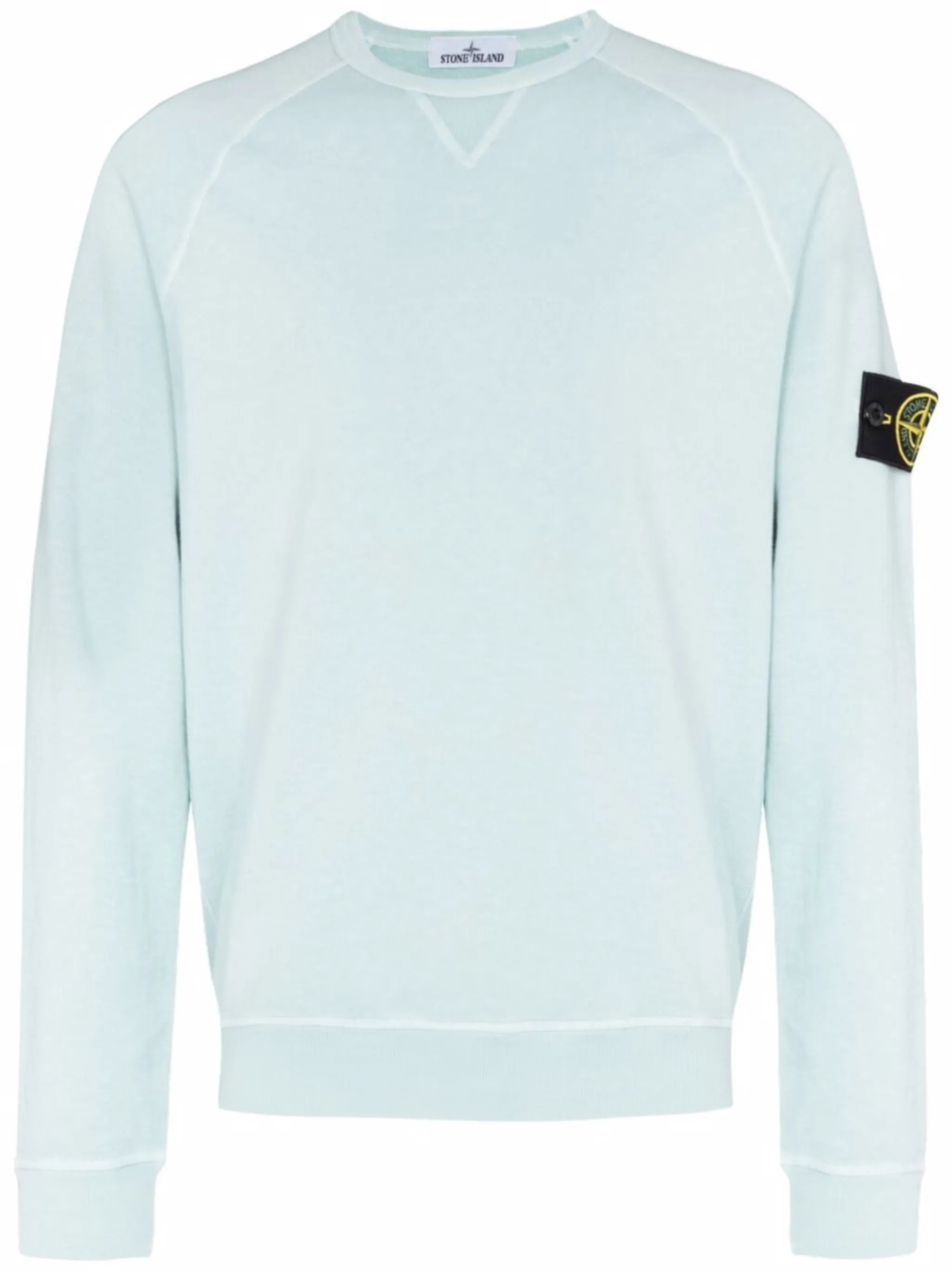 Compass-patch raglan-sleeve sweatshirt