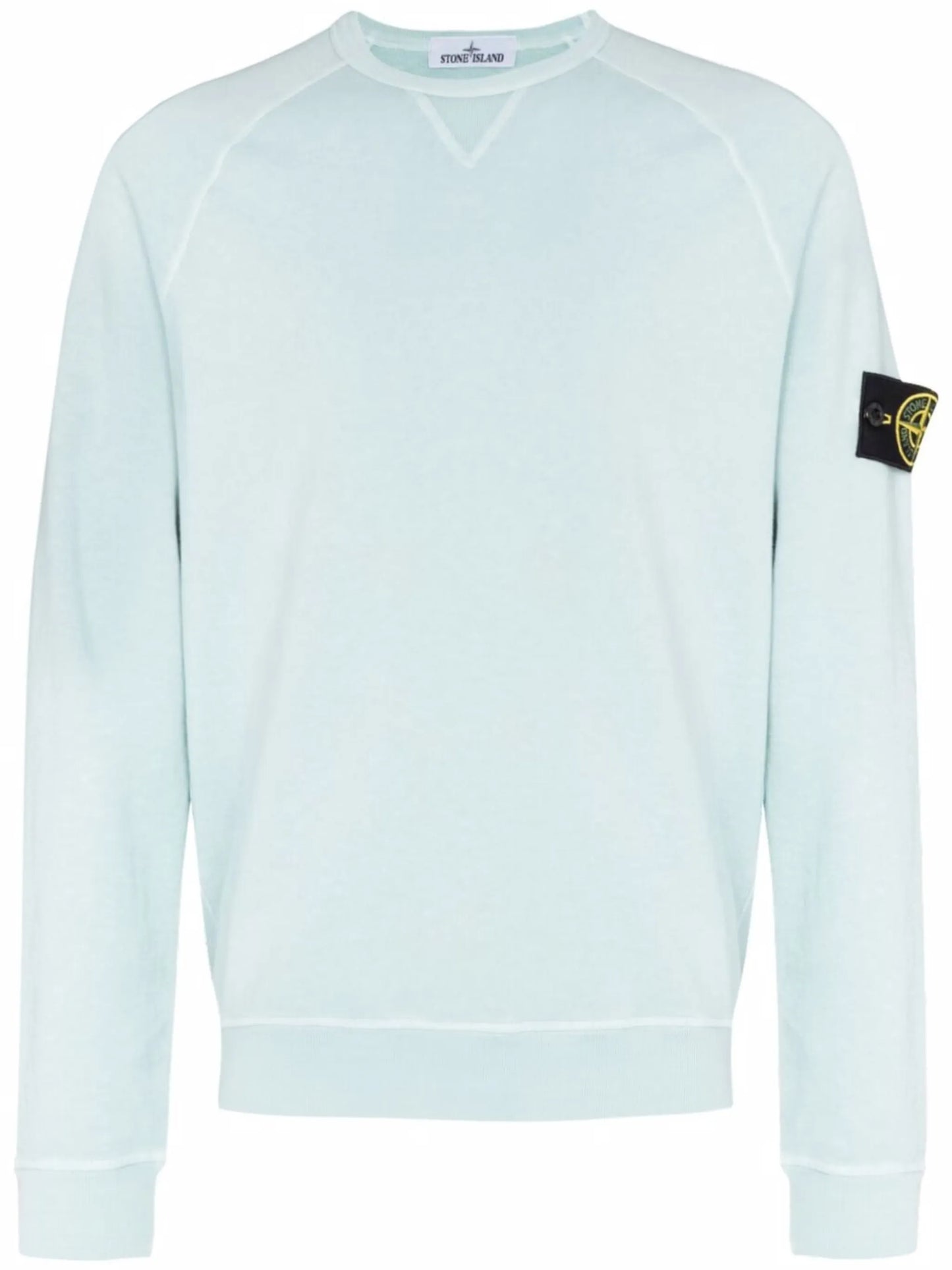 Compass-patch raglan-sleeve sweatshirt