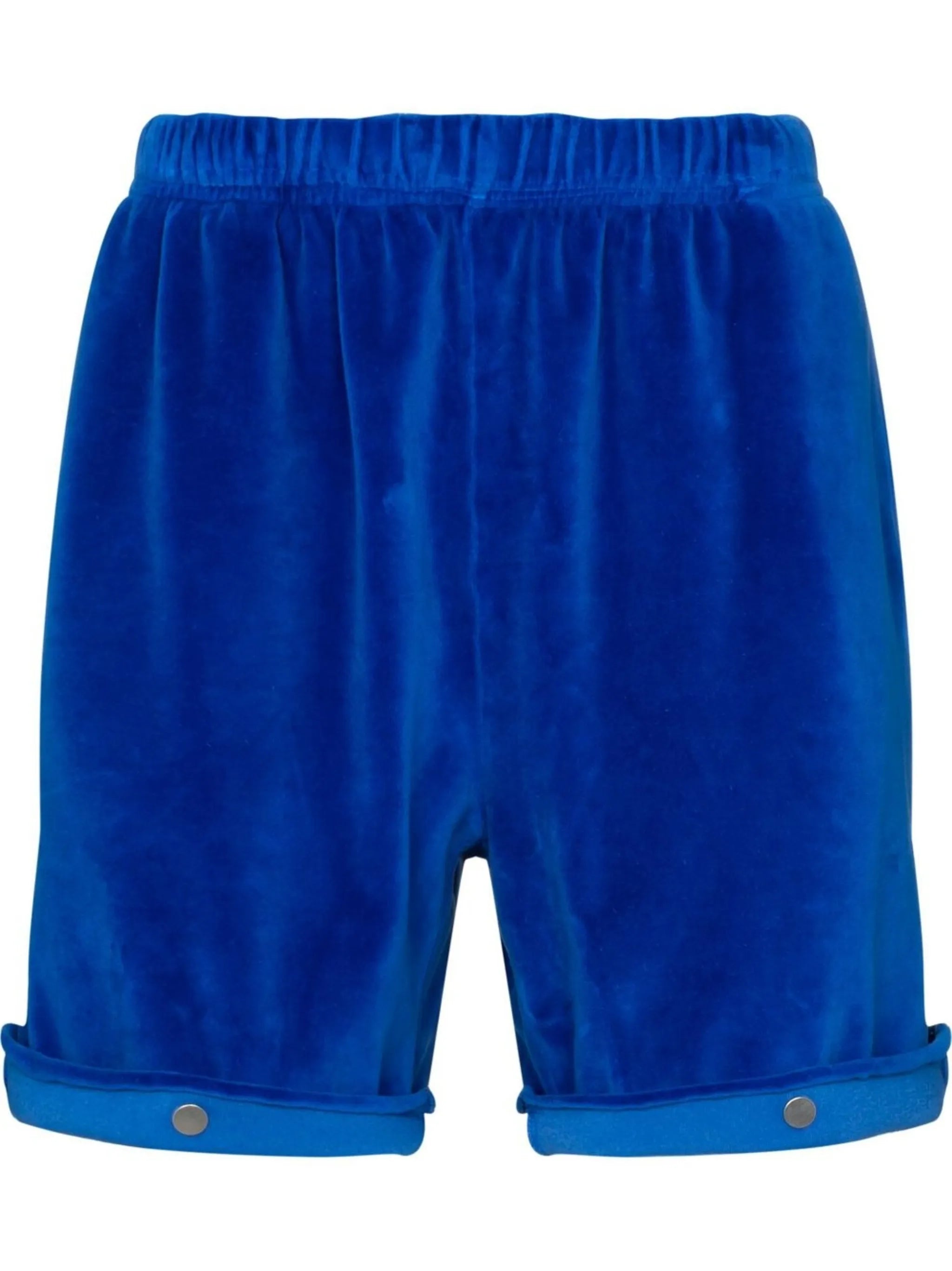 straight-leg track shorts