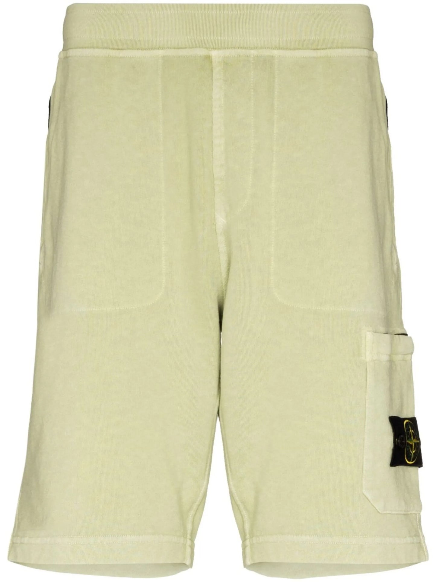 logo-patch track shorts