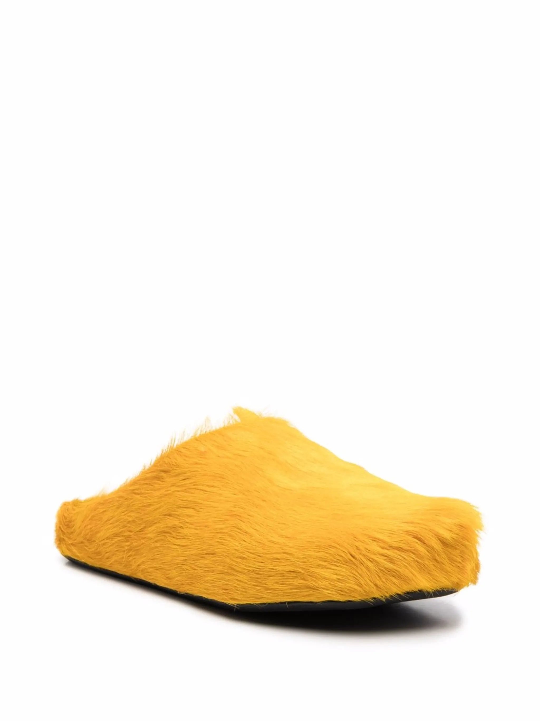 Fussbet Sabot calf-hair slippers