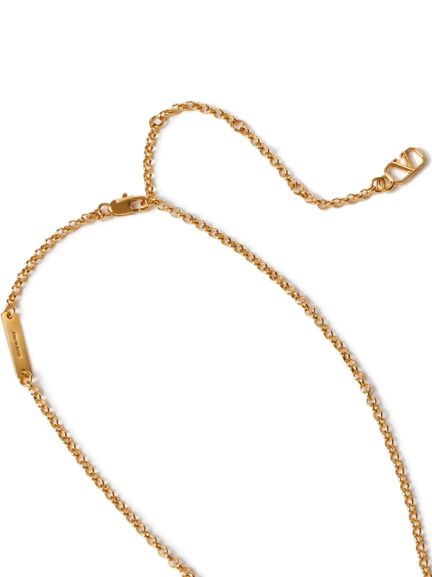 VLogo Signature pendant necklace