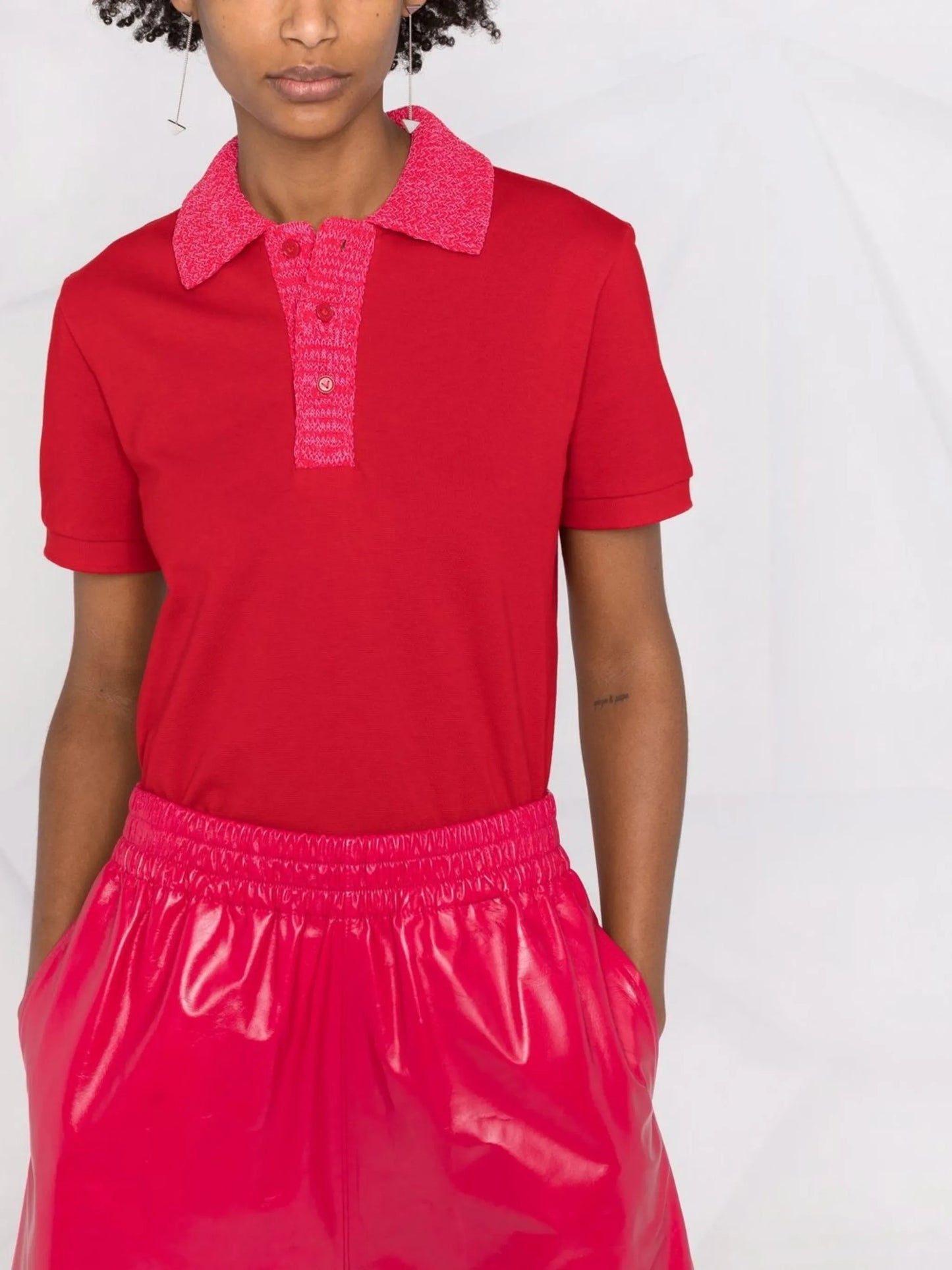 short-sleeve polo shirt