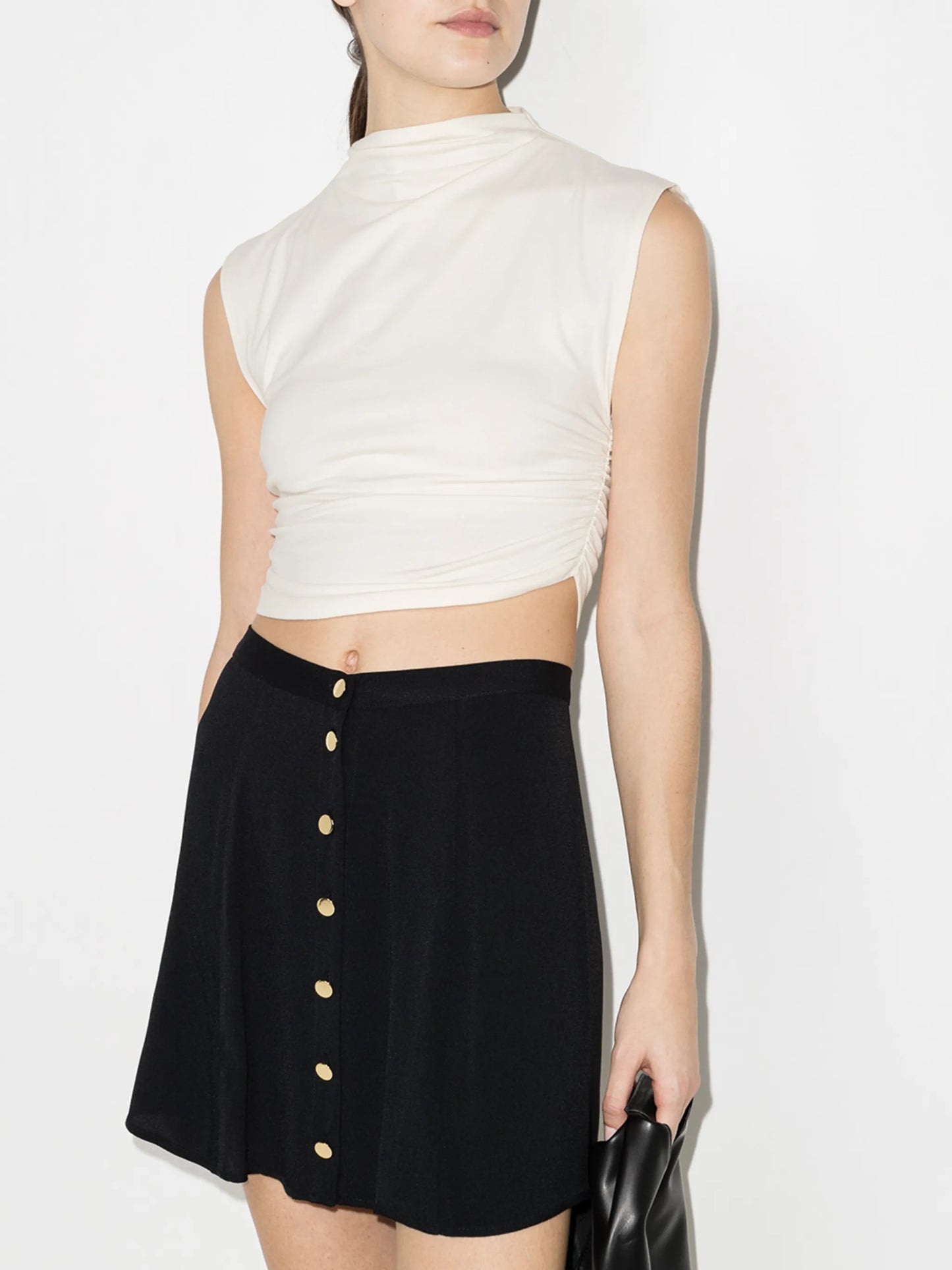 Lindy organic cotton crop top