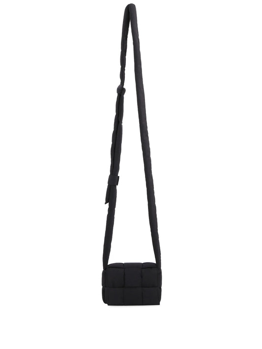 Cassette quilted shoulder bag