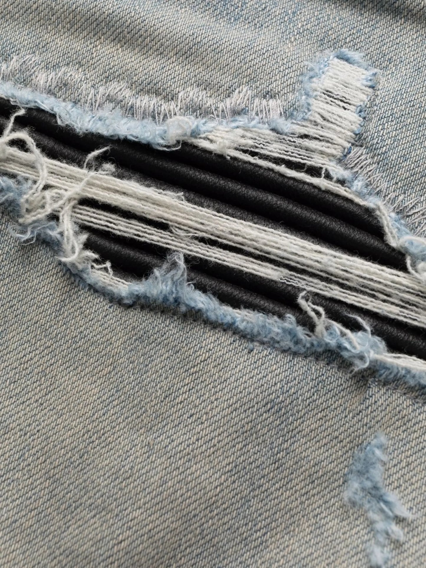 MX1 distressed-effect skinny jeans
