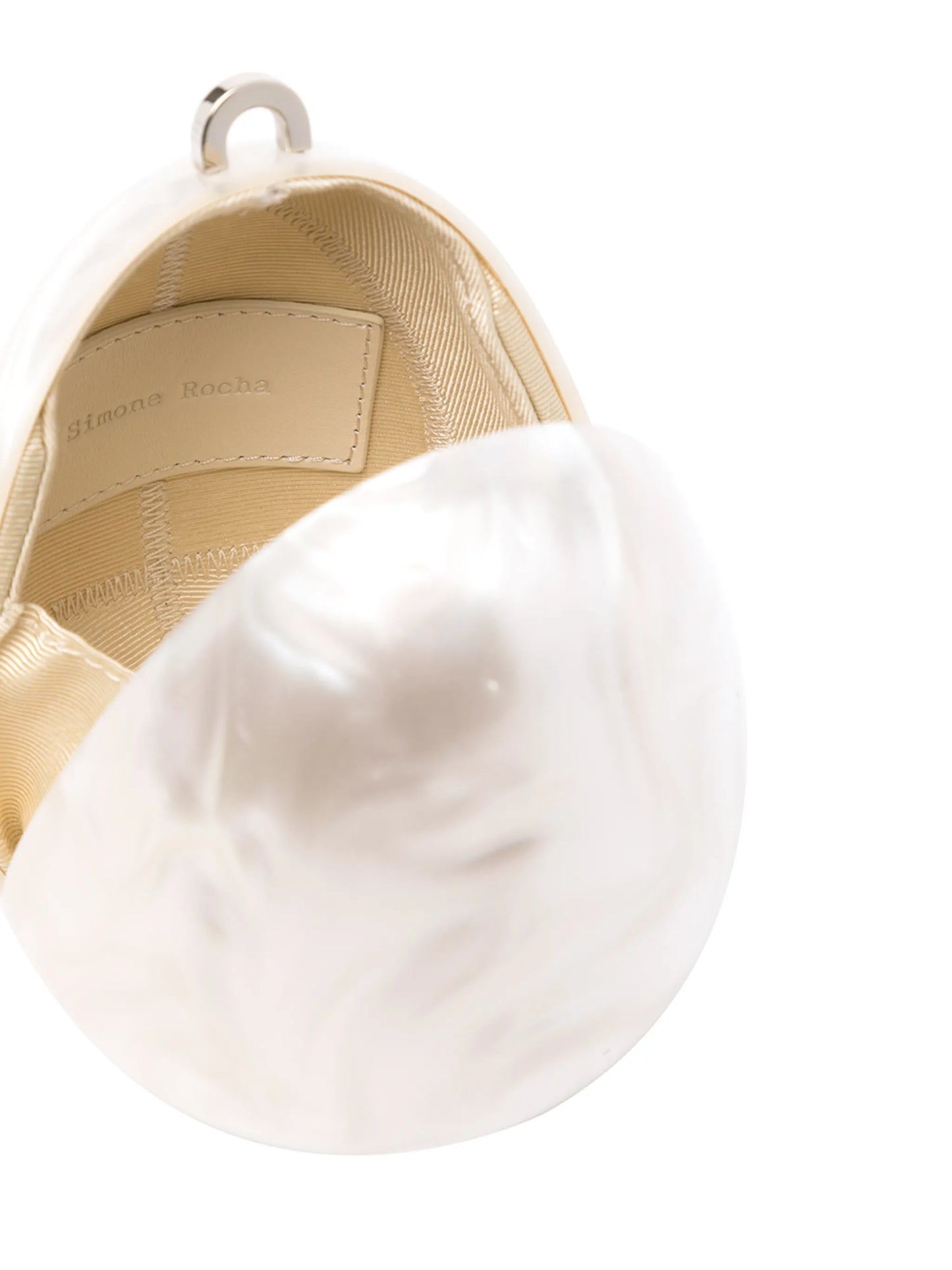 micro Egg perspex shoulder bag