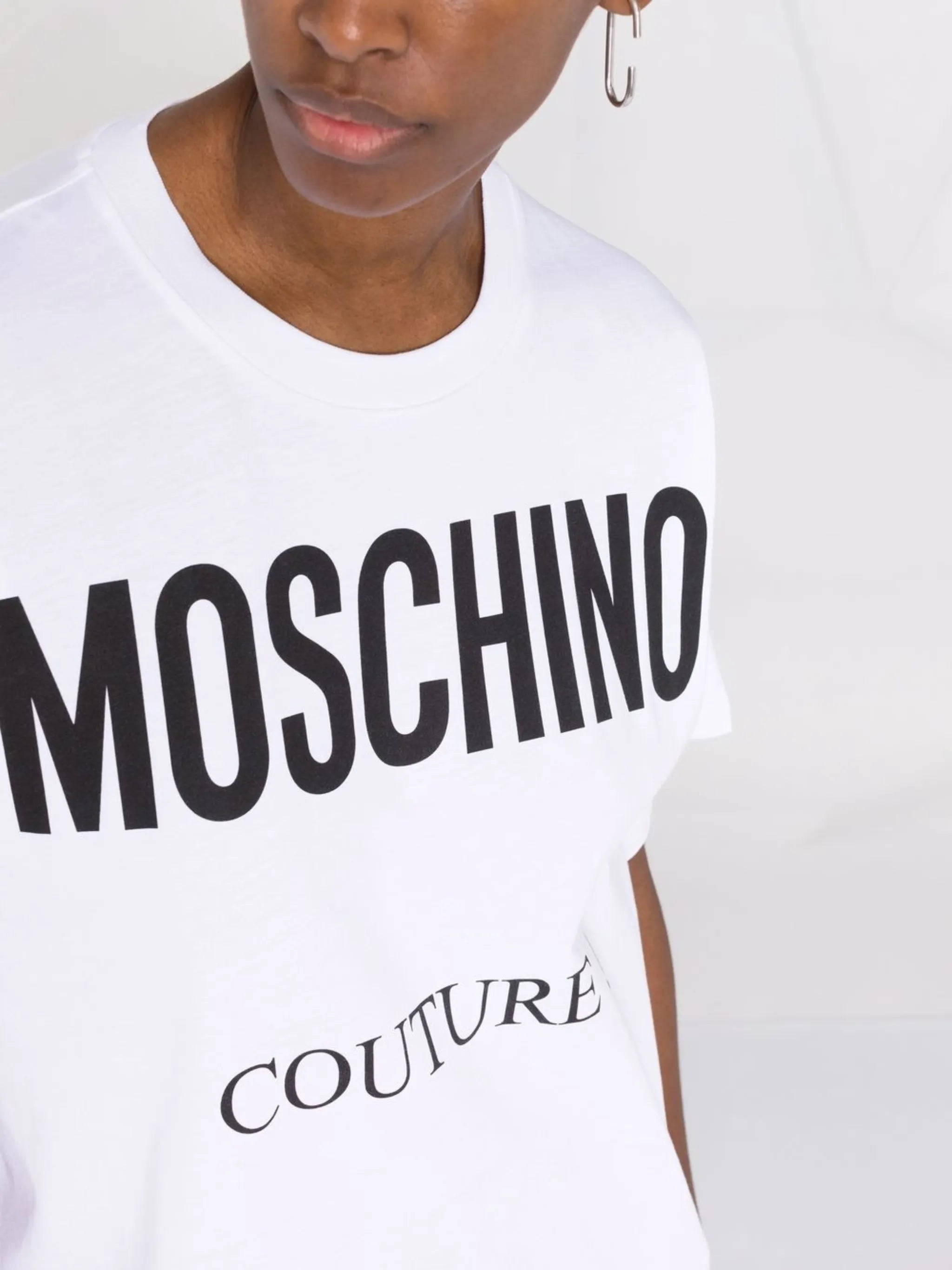 Couture logo-print T-shirt