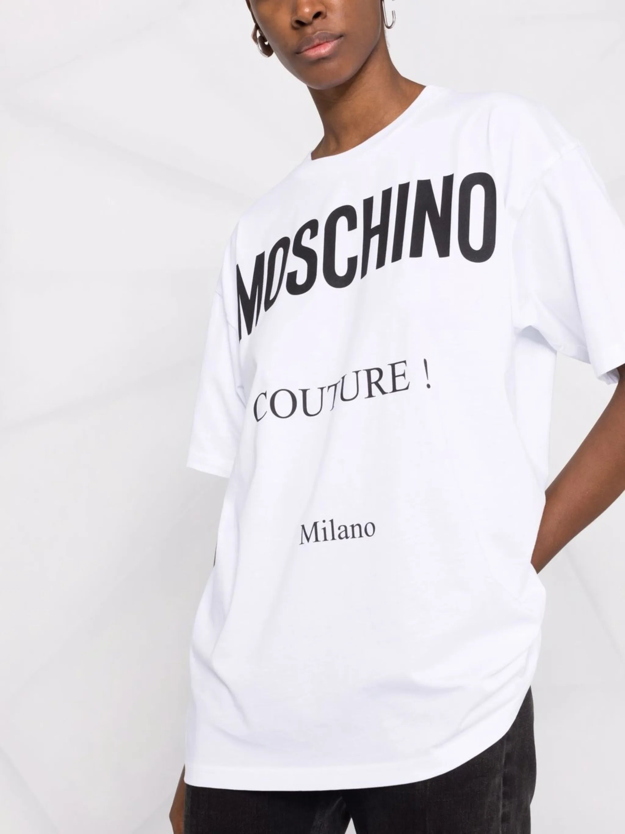 Couture logo-print T-shirt