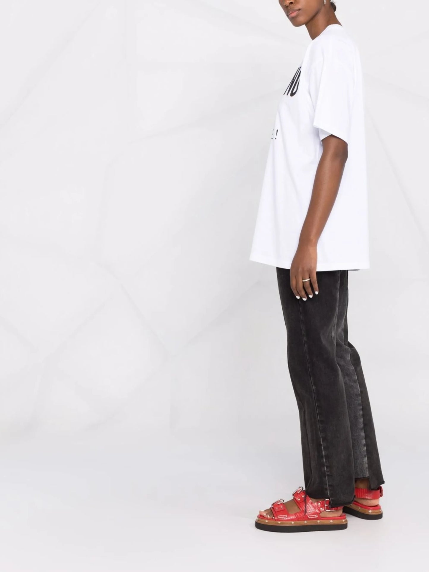 Couture logo-print T-shirt