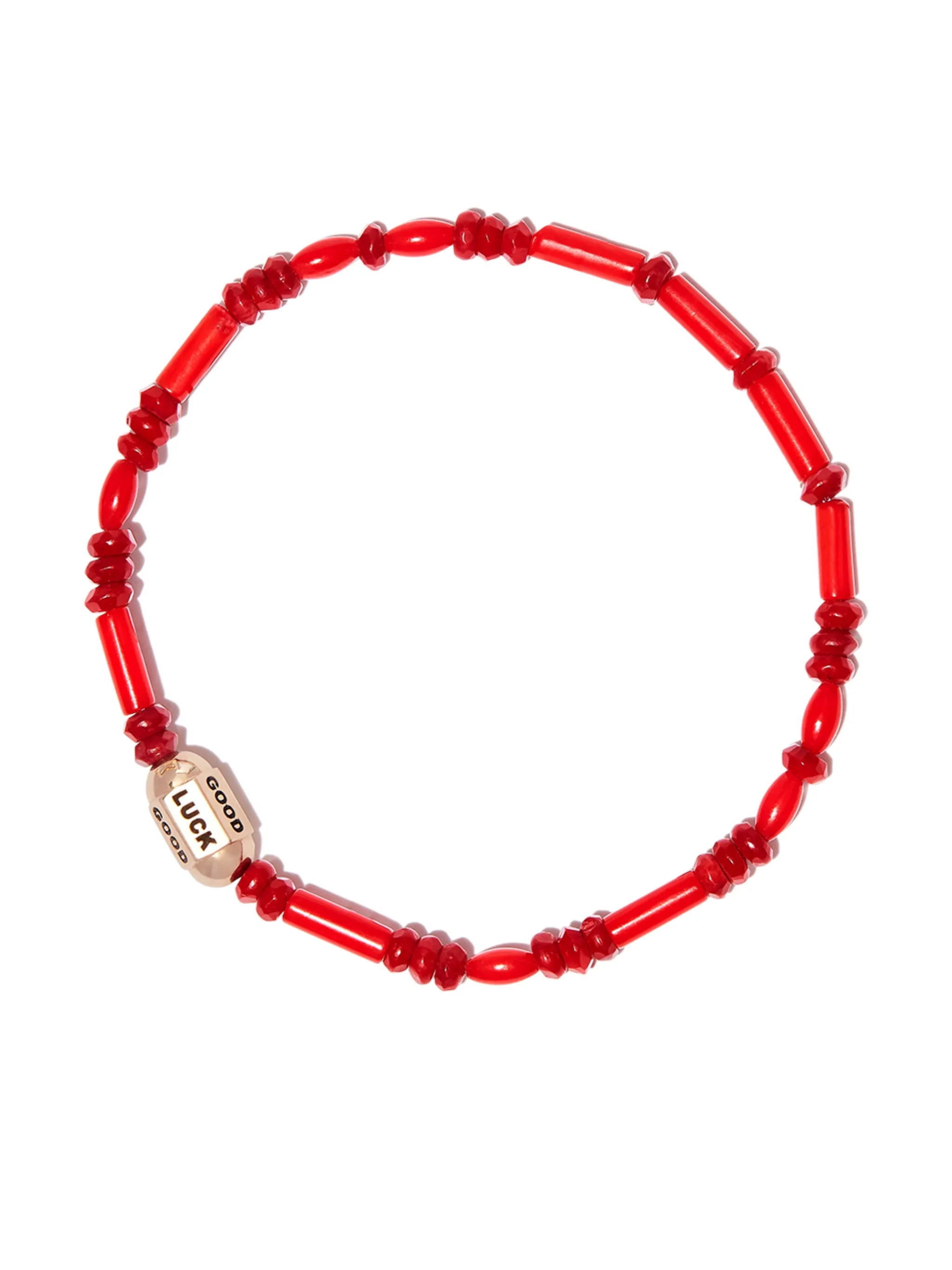 Good Luck beaded bracelet