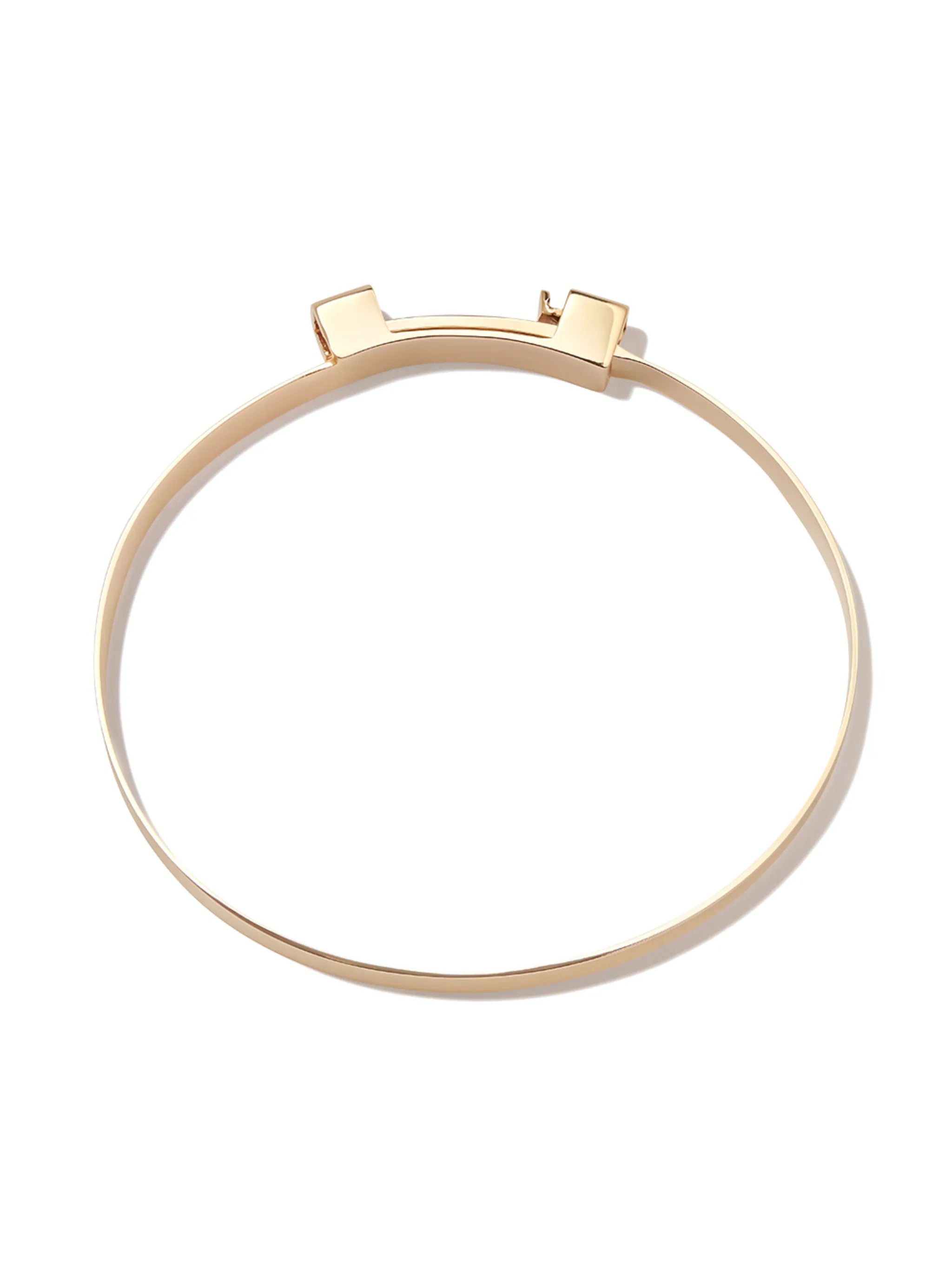 14kt yellow gold Cable bracelet