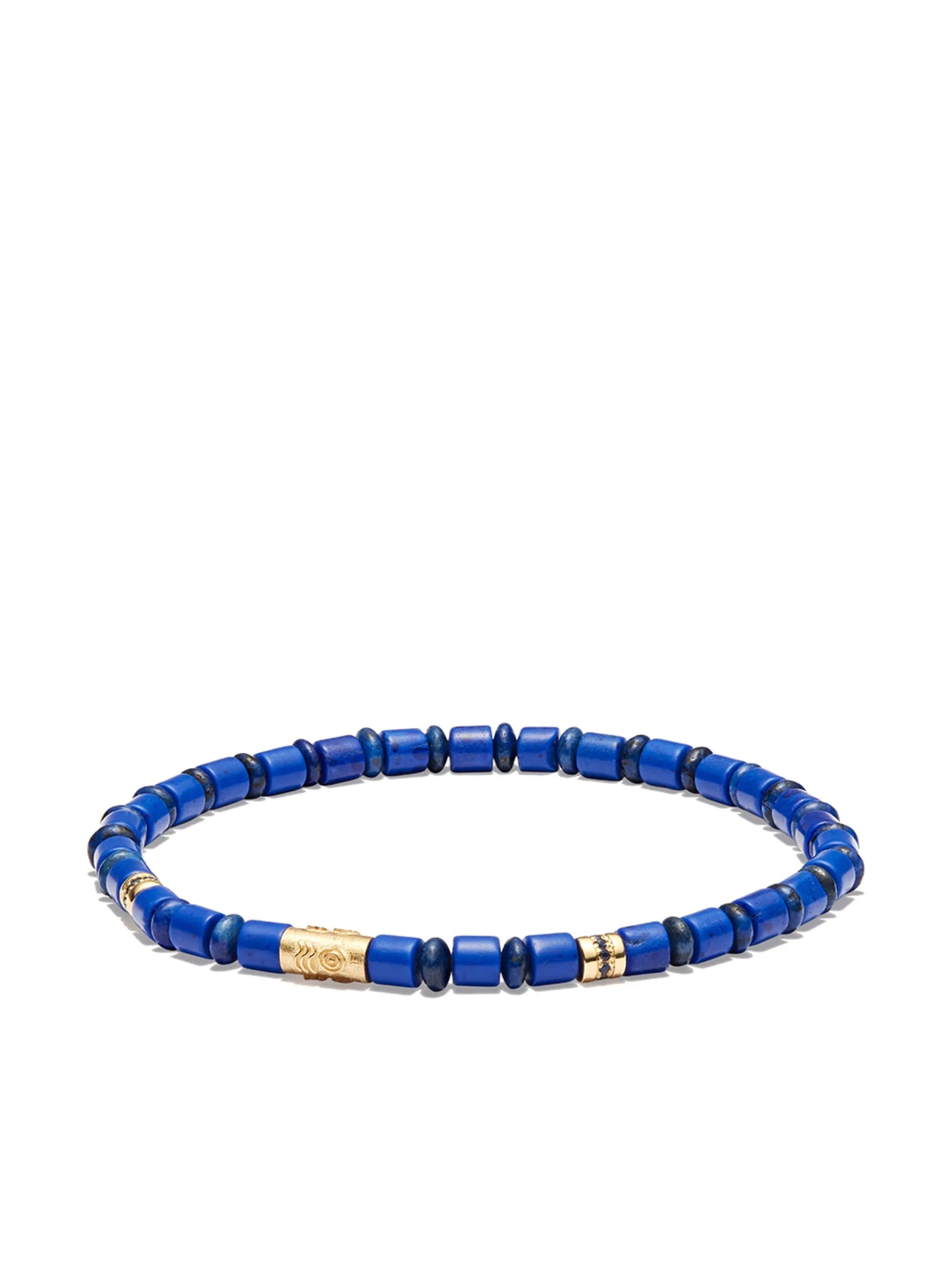 14kt yellow gold beaded bracelet