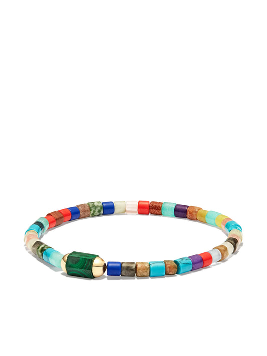 14kt yellow gold beaded bracelet