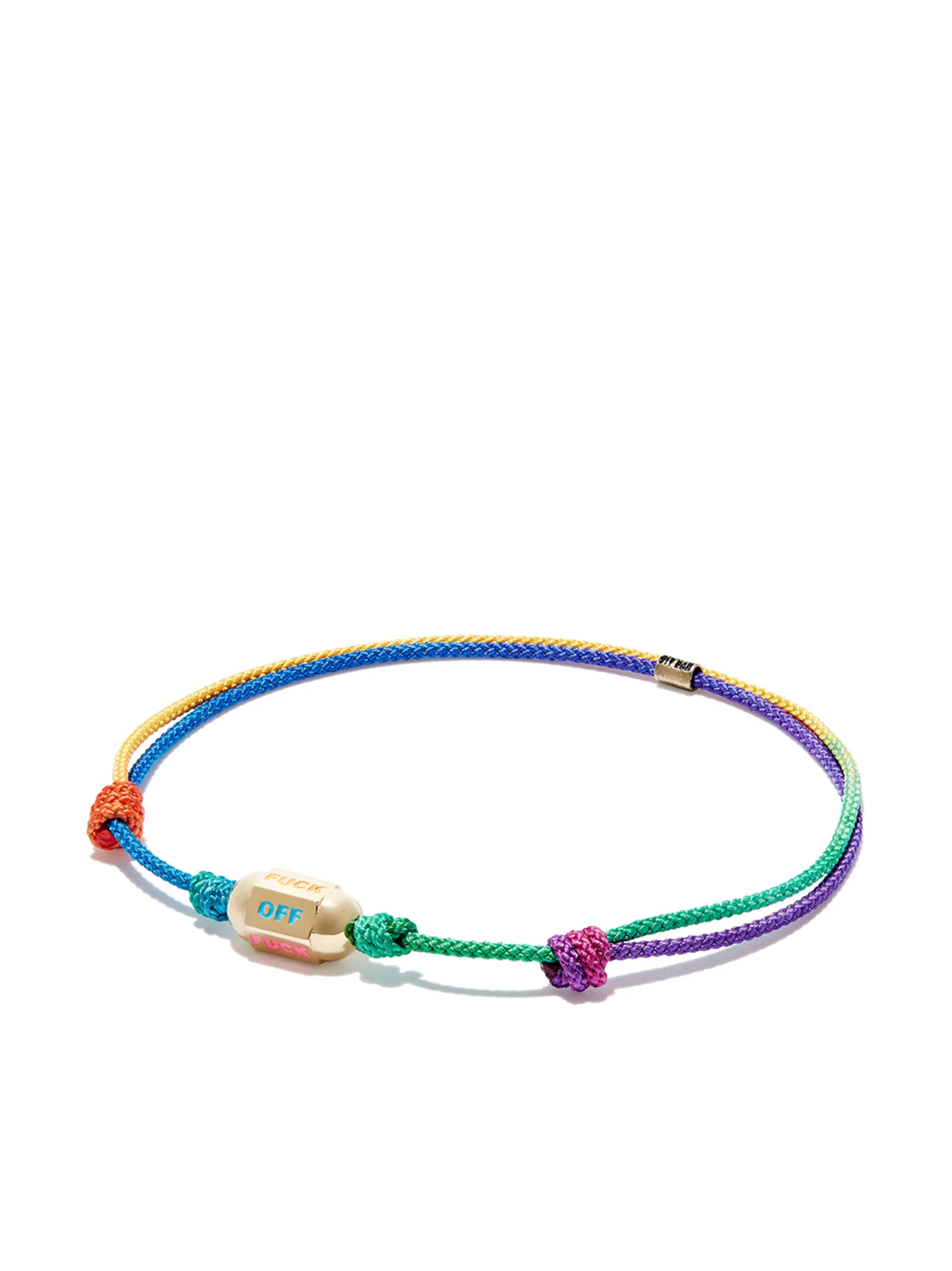 14kt yellow gold beaded bracelet
