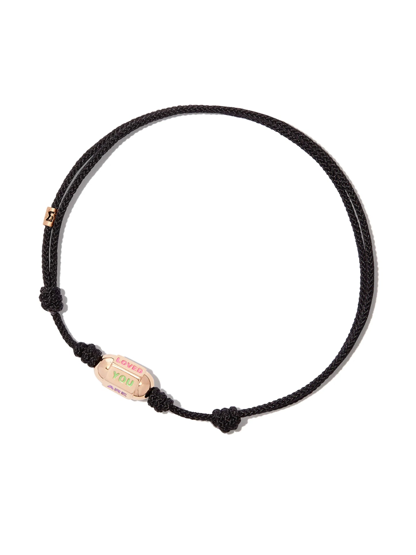 14kt yellow gold Your Are Loved bracelet