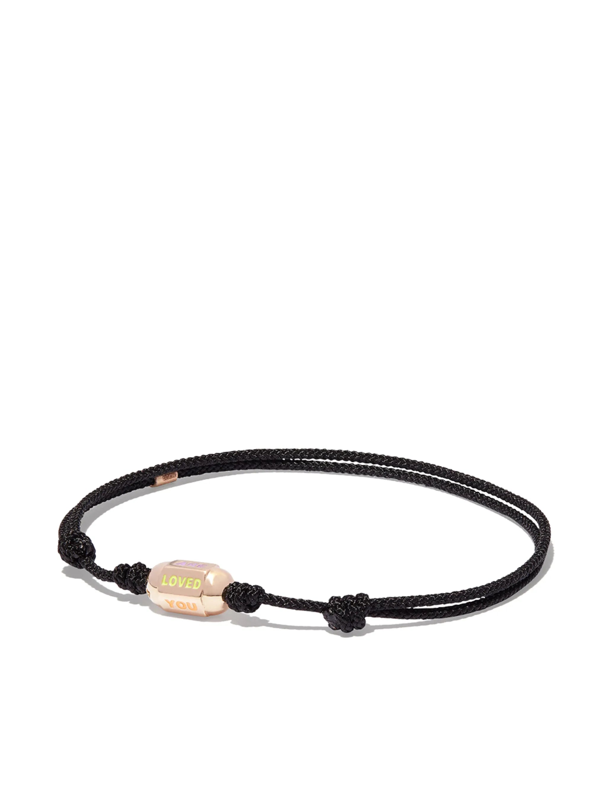 14kt yellow gold Your Are Loved bracelet