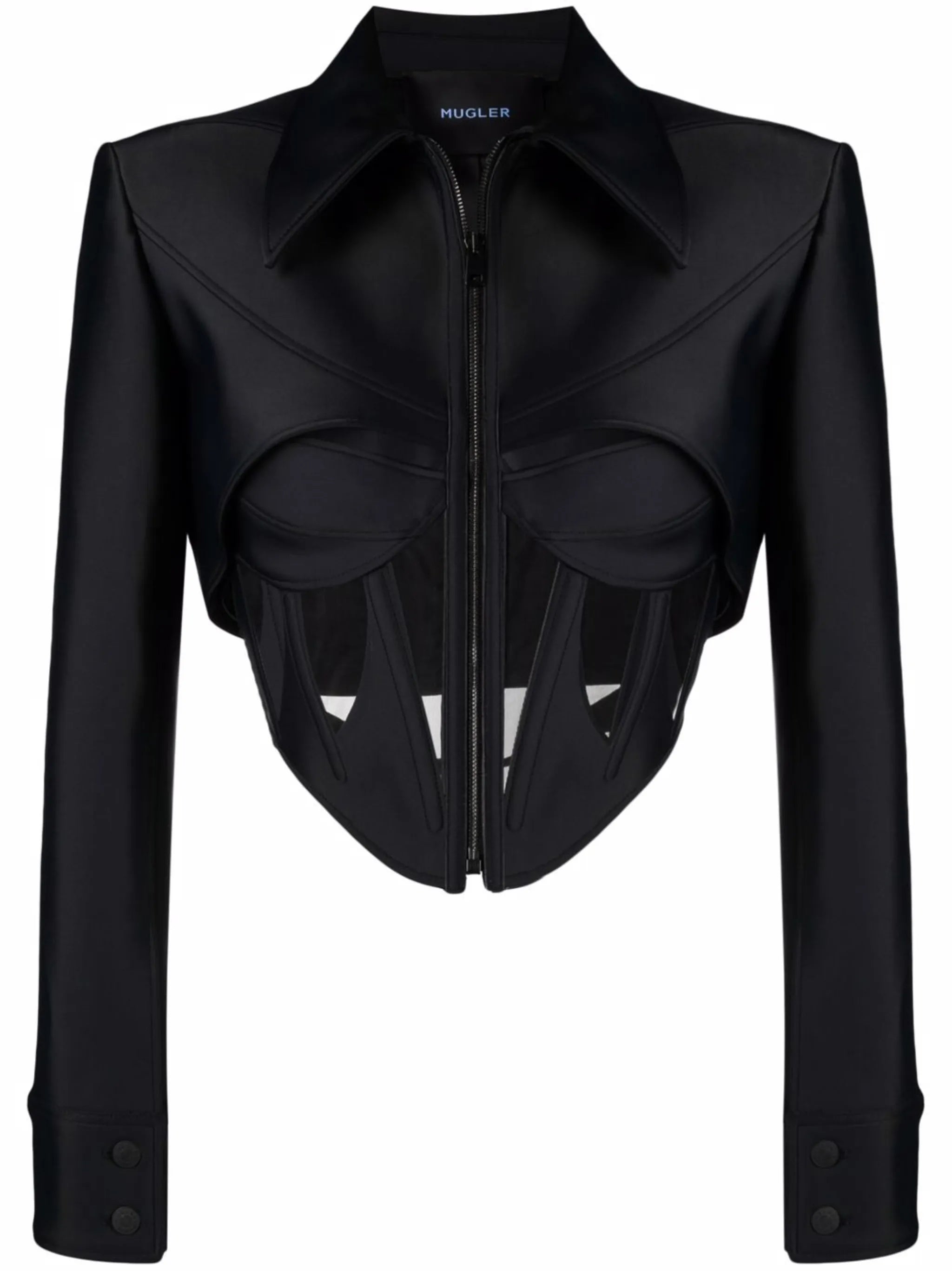 corset-inspired jacket