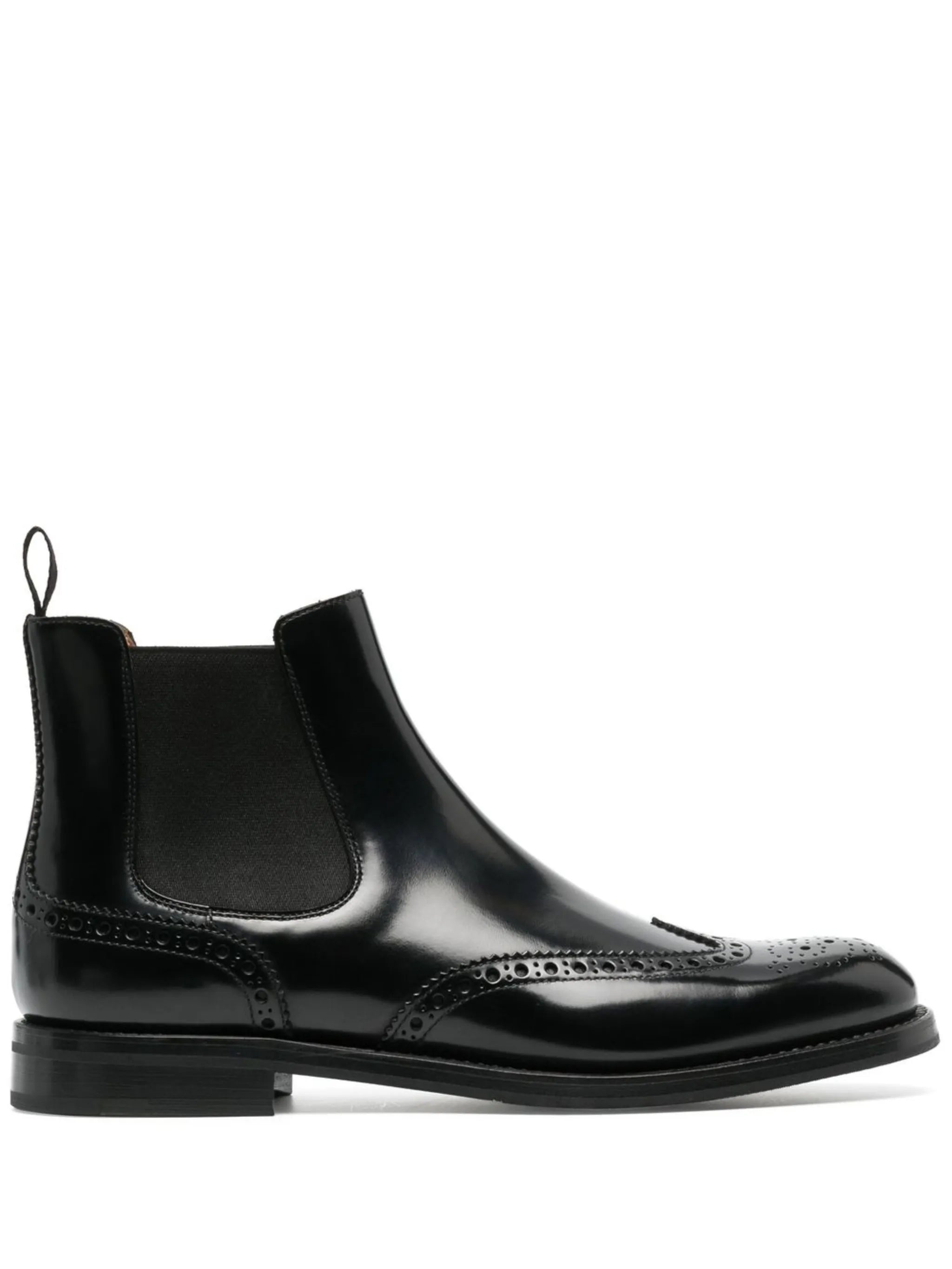 Ketsby polished Chelsea boots