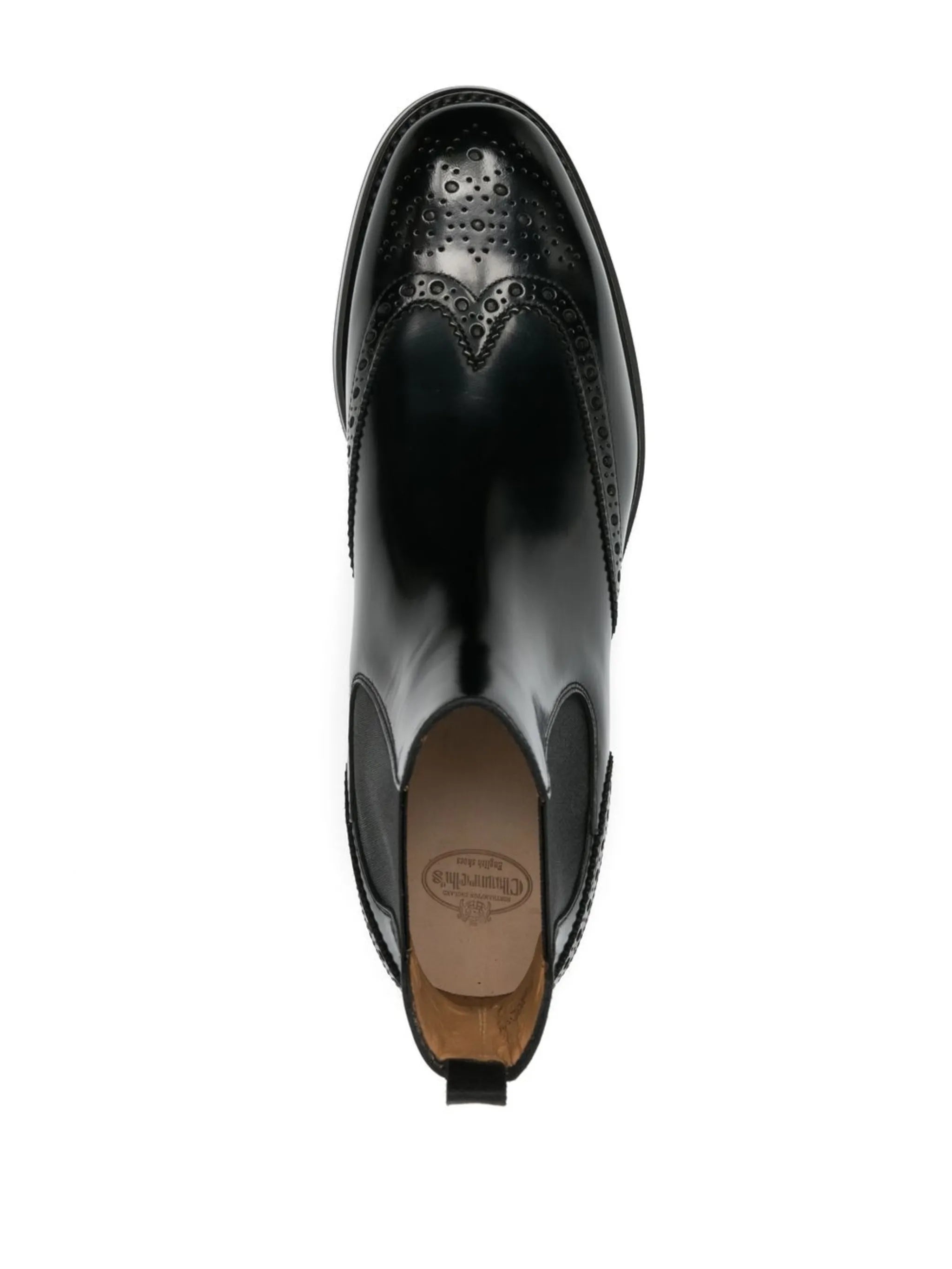Ketsby polished Chelsea boots