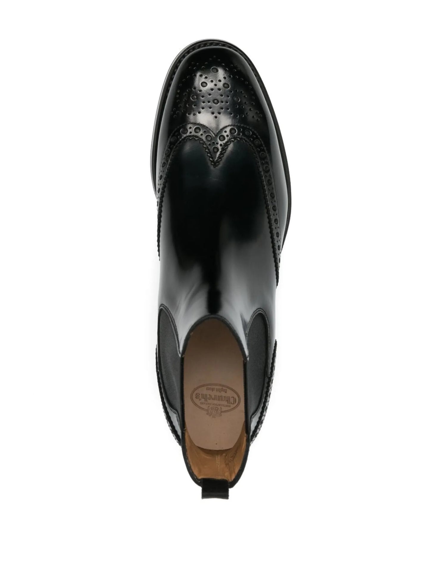 Ketsby polished Chelsea boots