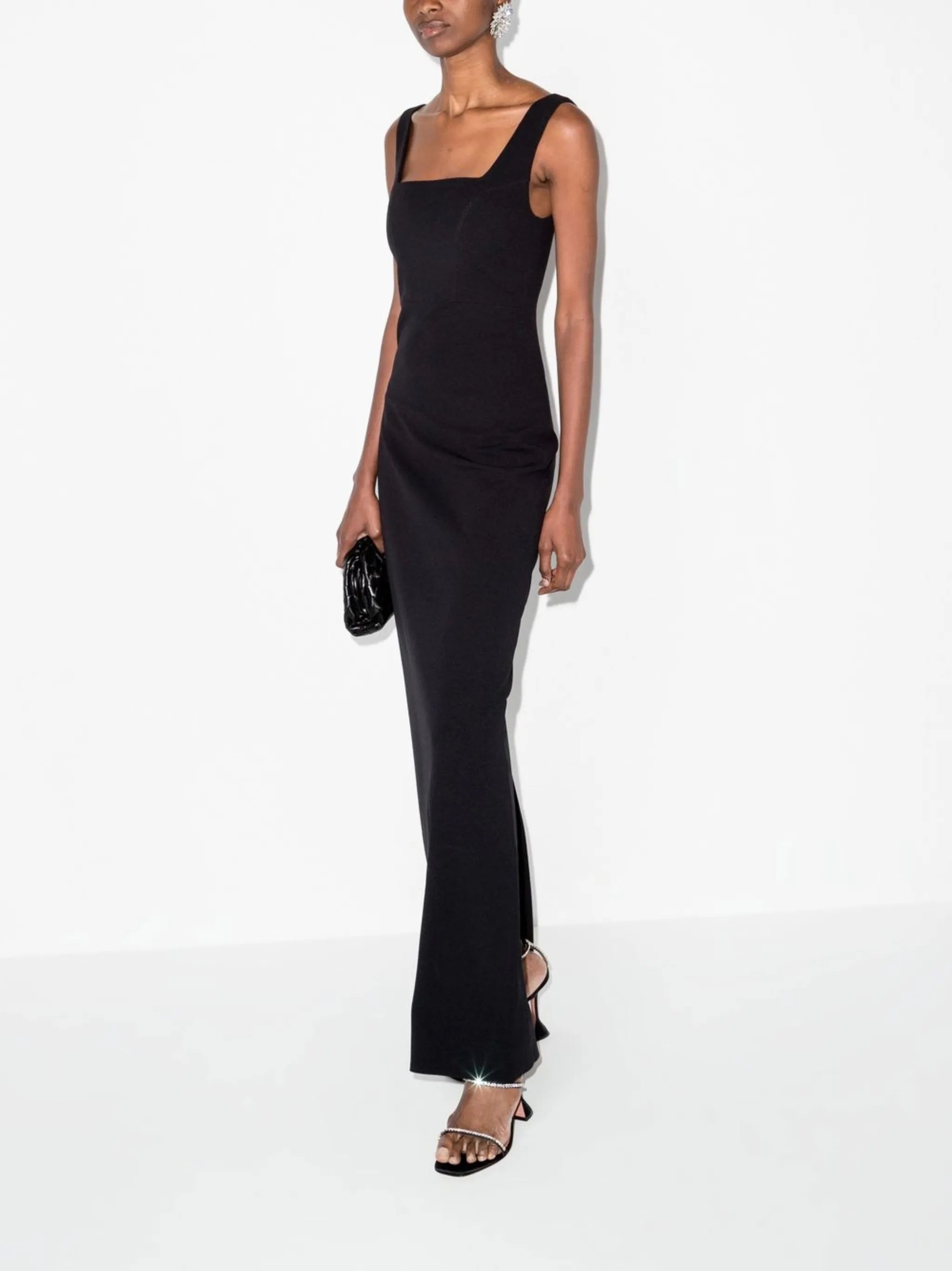 Ola square neck dress