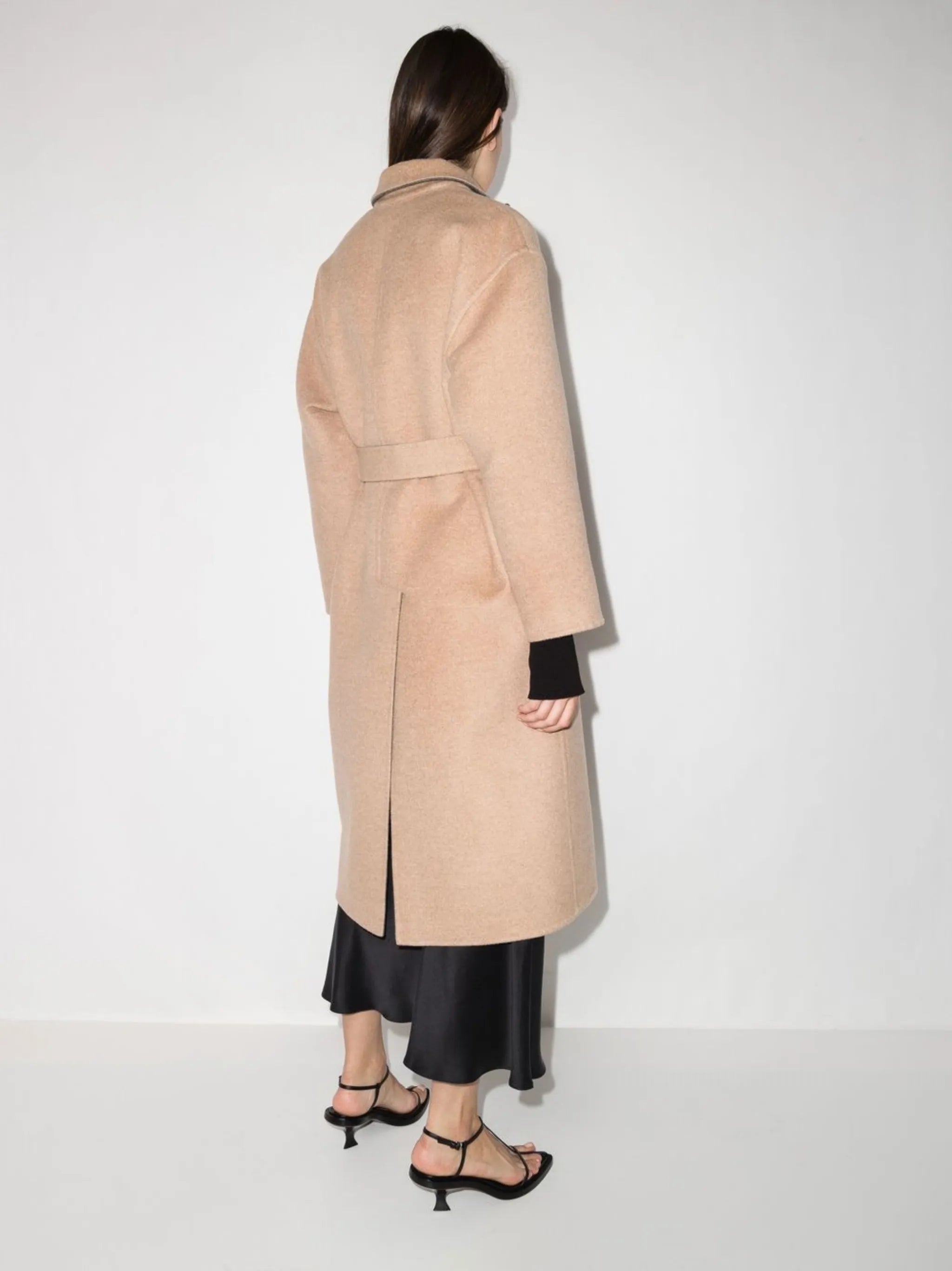 reversible cashmere coat