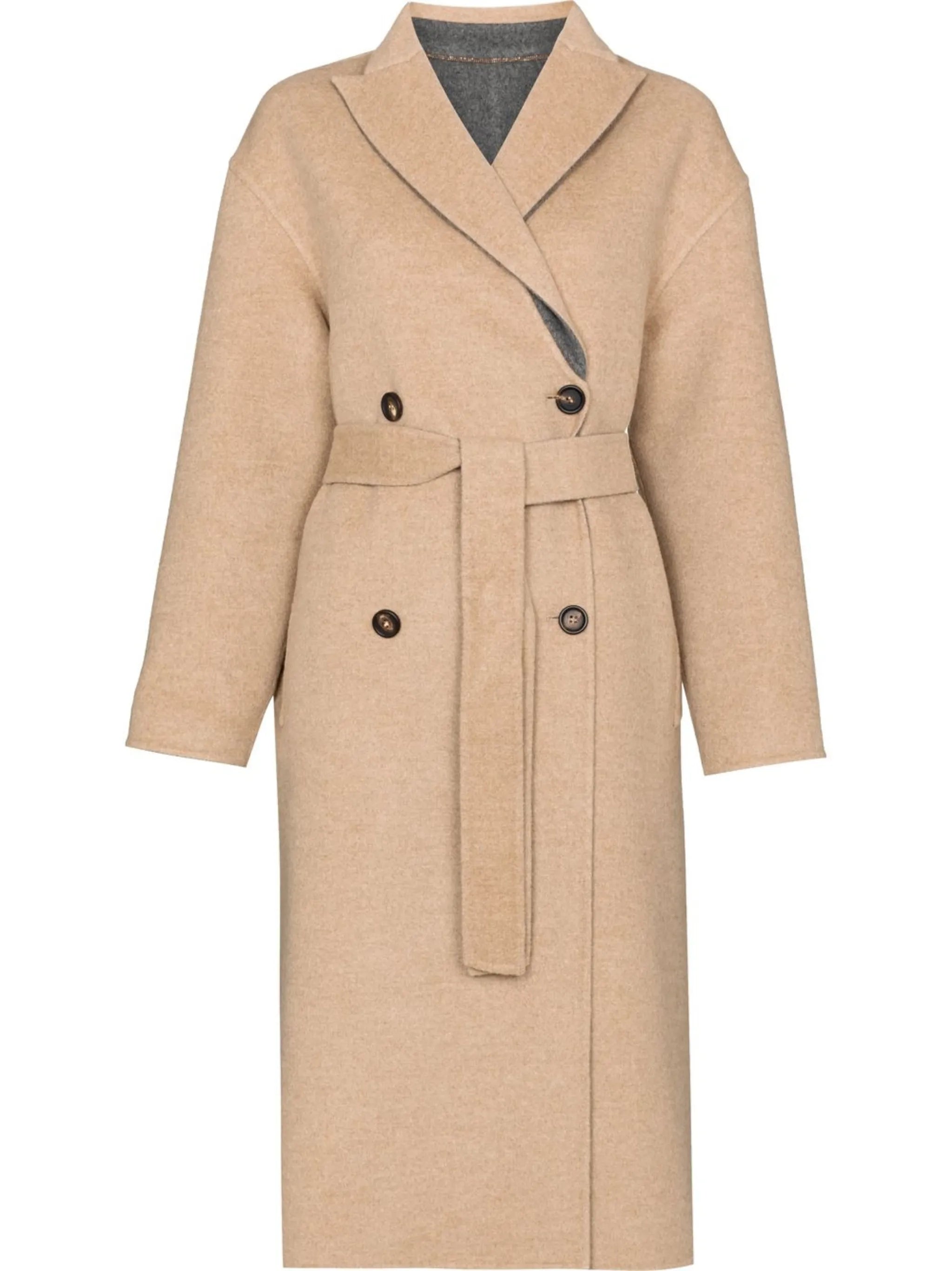 reversible cashmere coat
