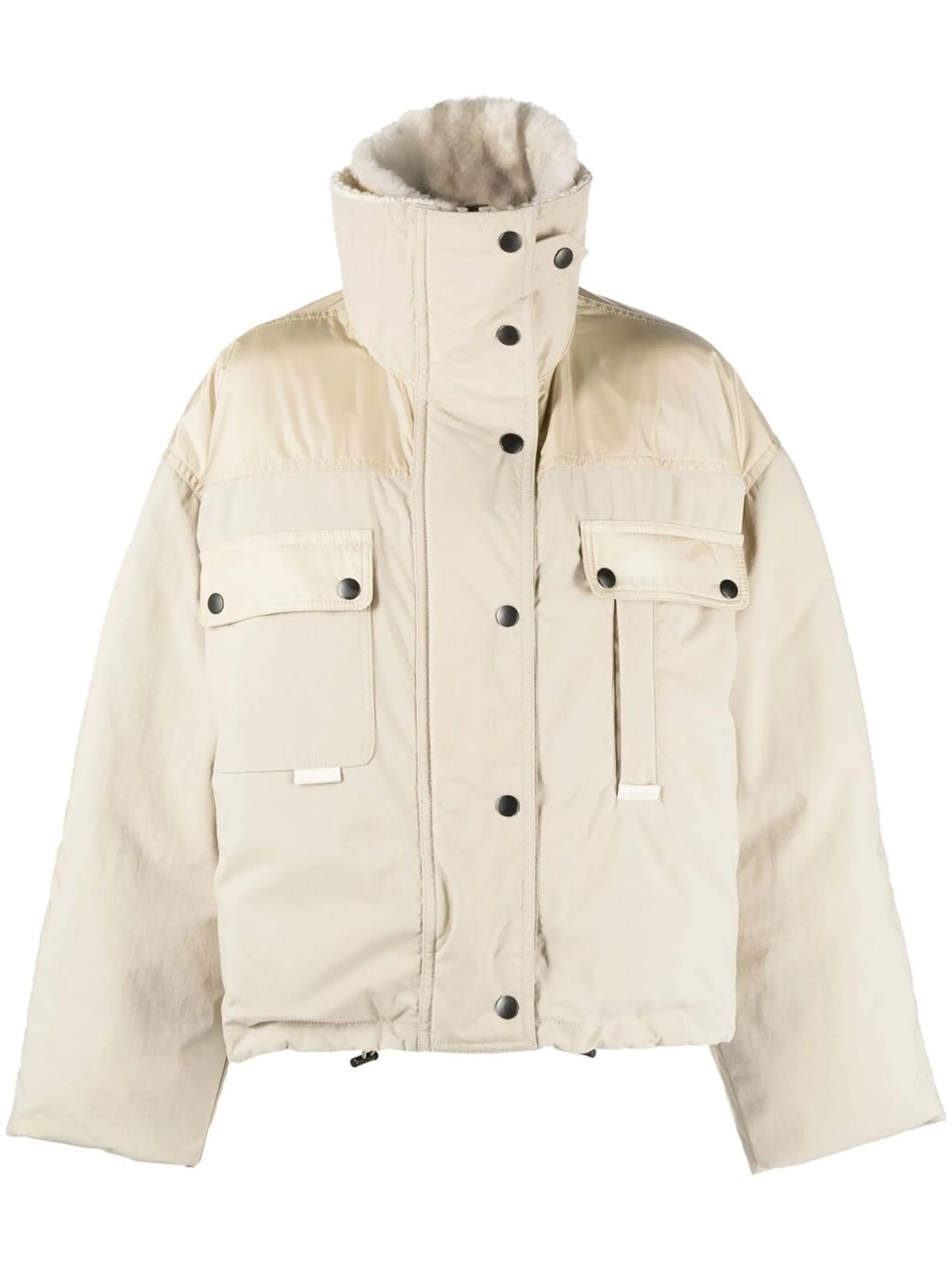 Dellazia padded faux-shearling jacket