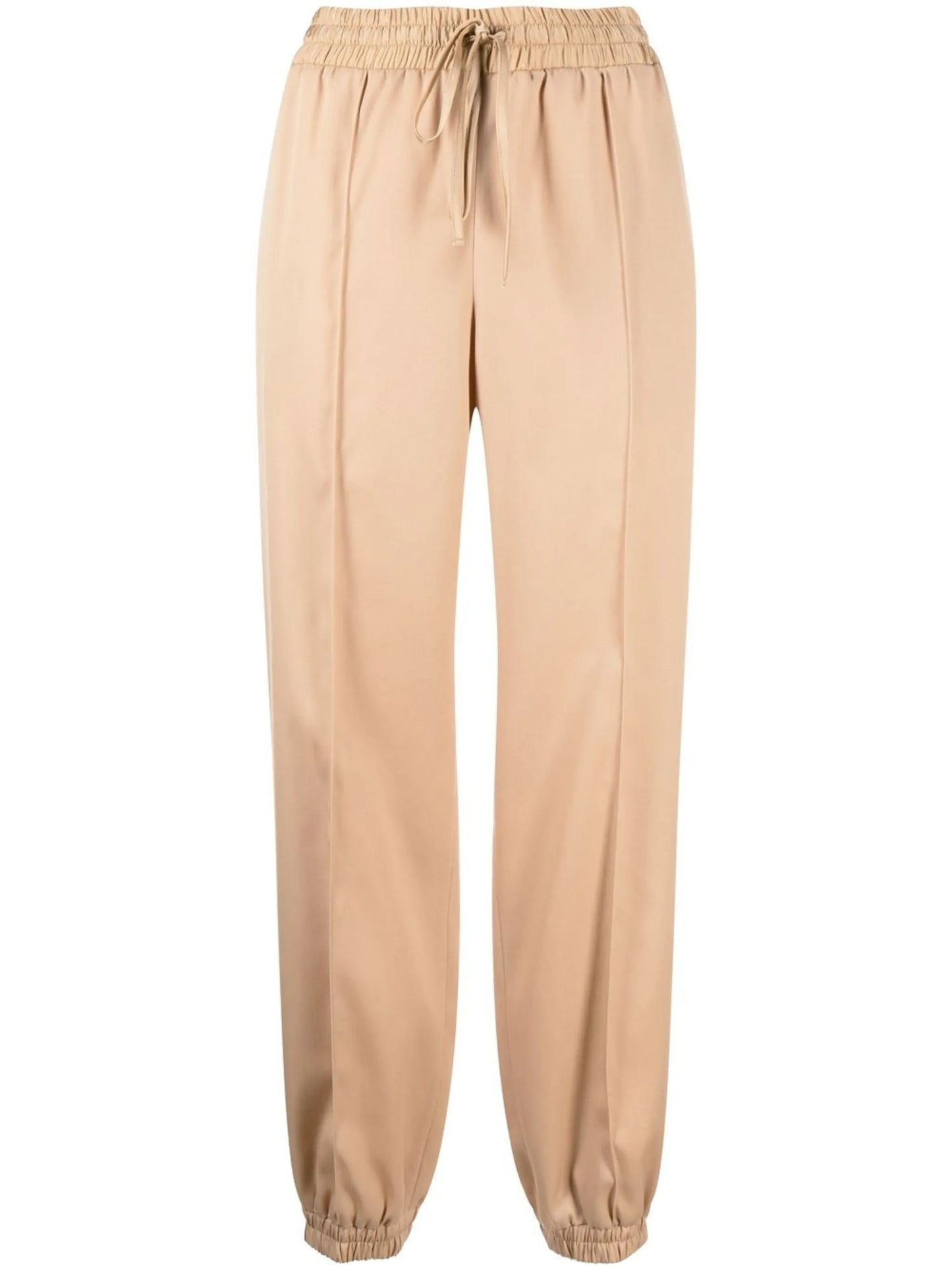 drawstring elasticated cuffs track pants