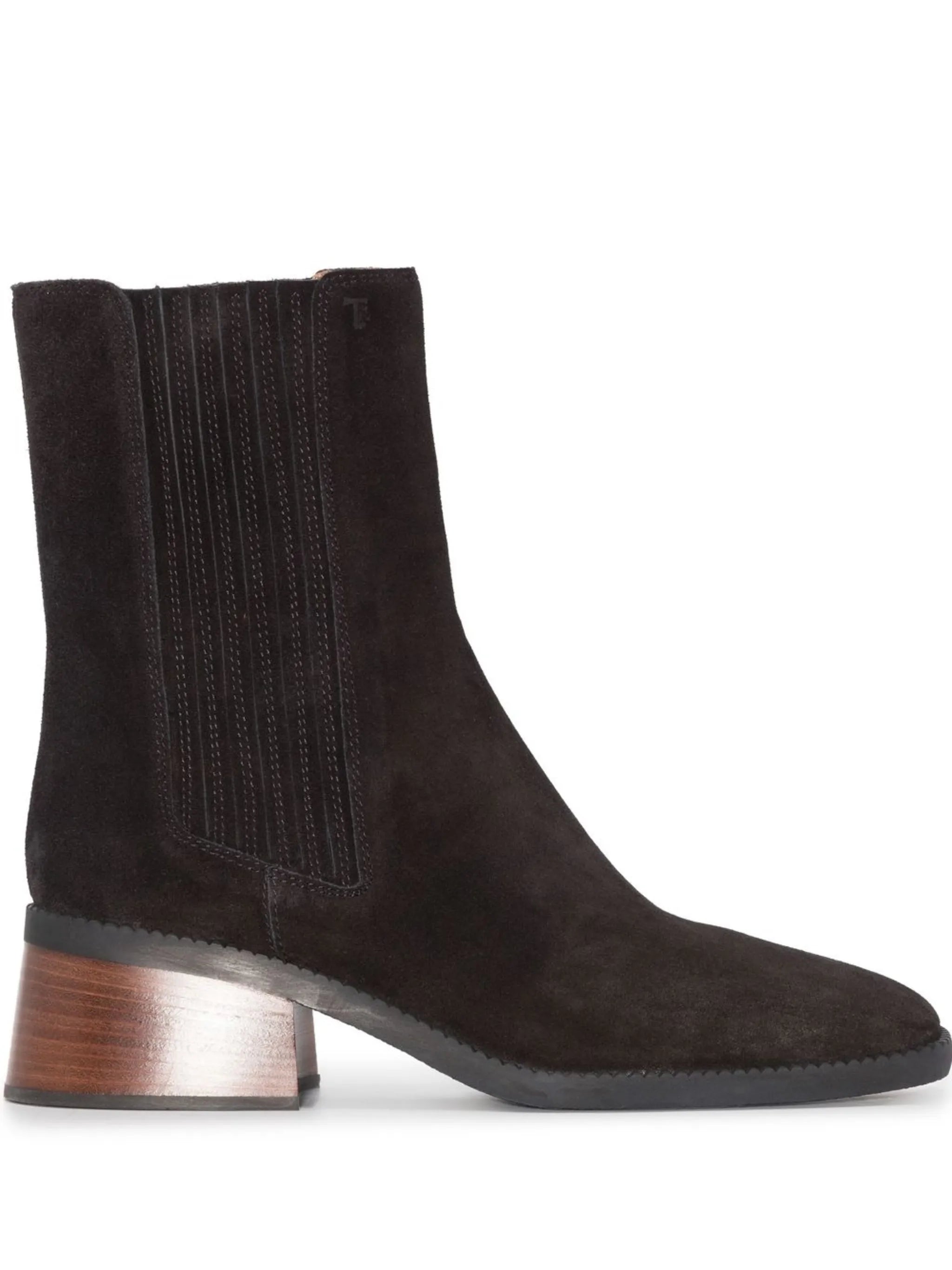 square-toe 55mm ankle boots