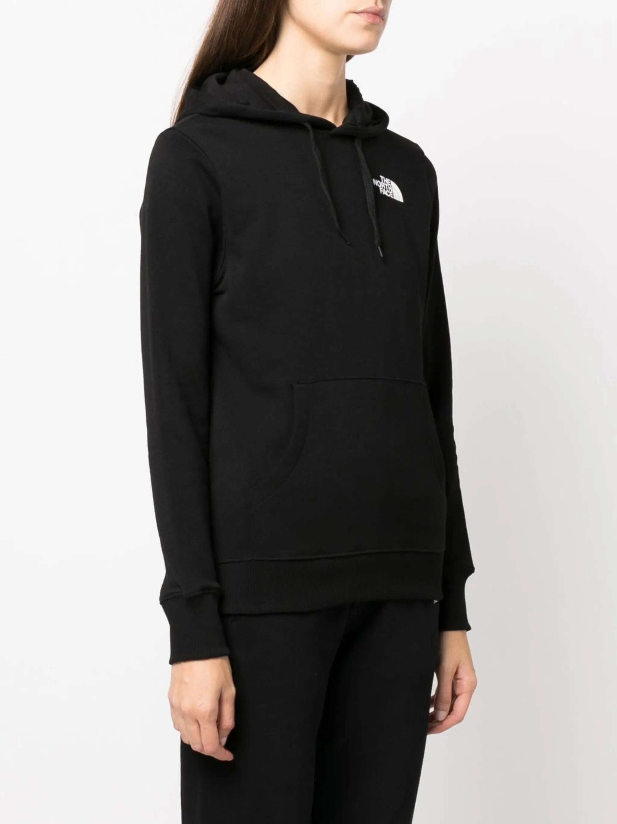 logo-print cotton hoodie